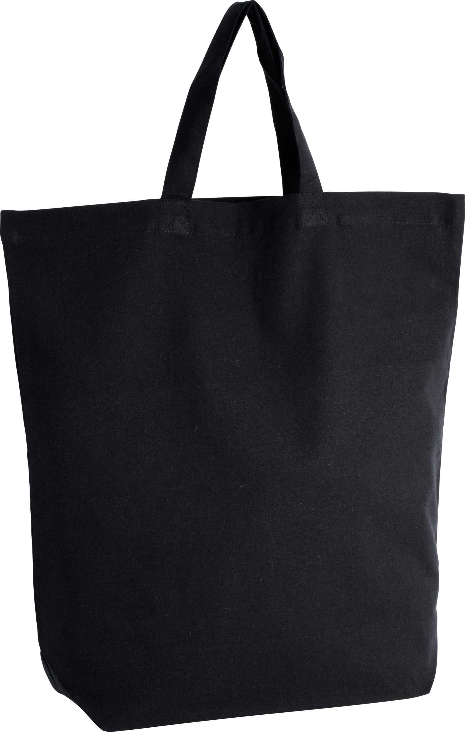 Bolsa de compras de algodón Black