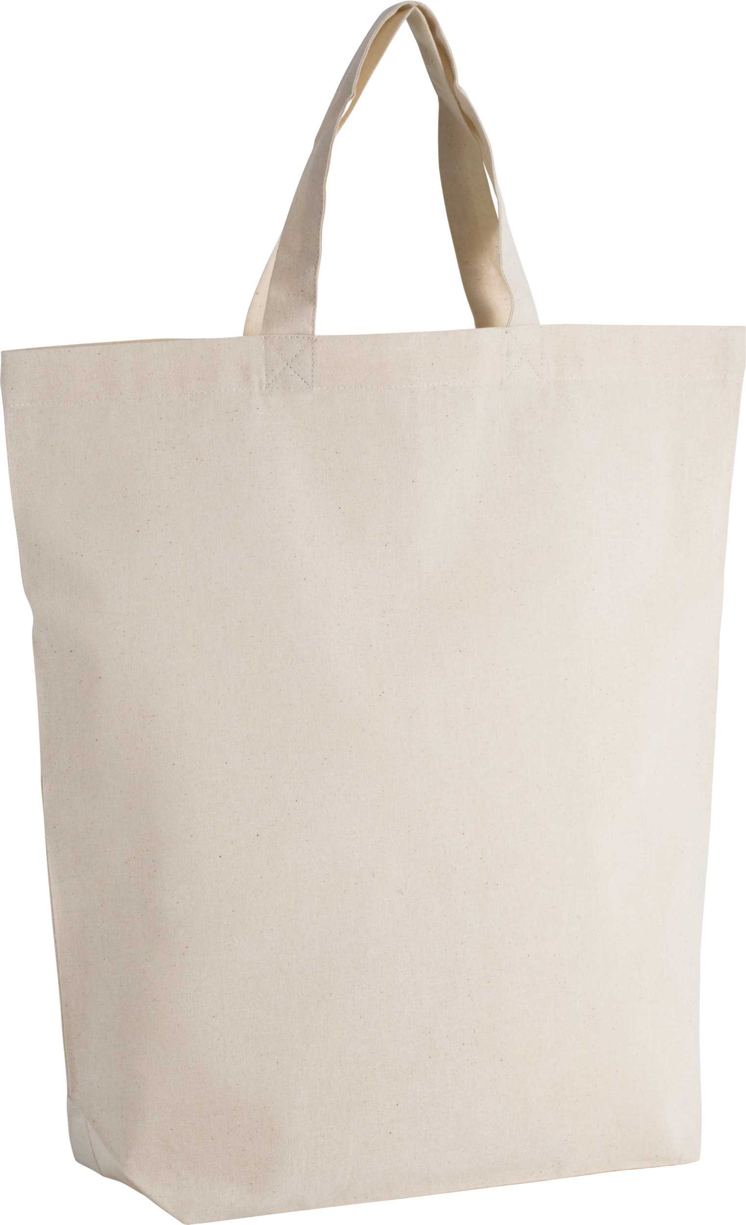 Bolsa de compras de algodón Natural