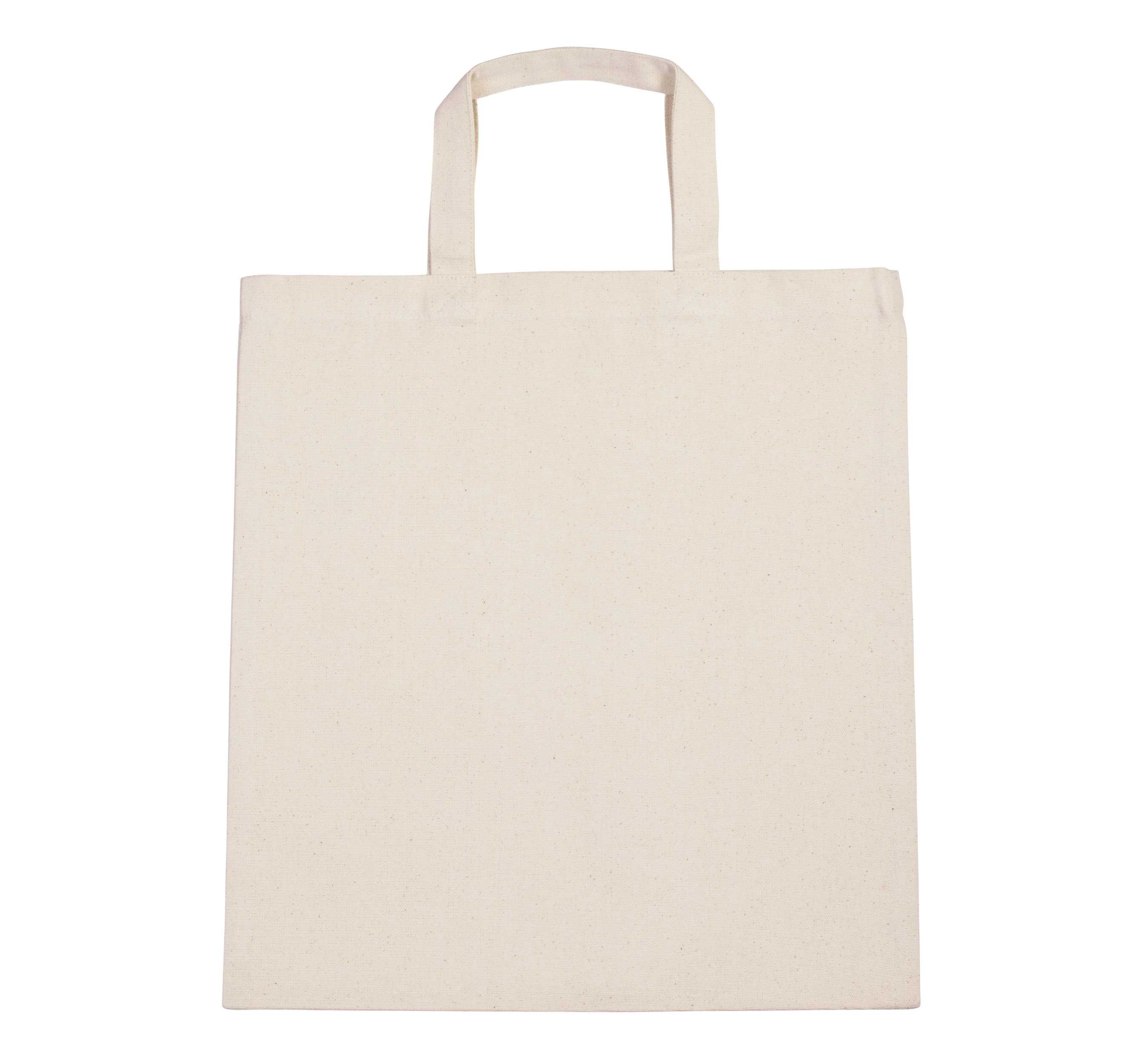 Bolsa de compras de algodón canvas Natural