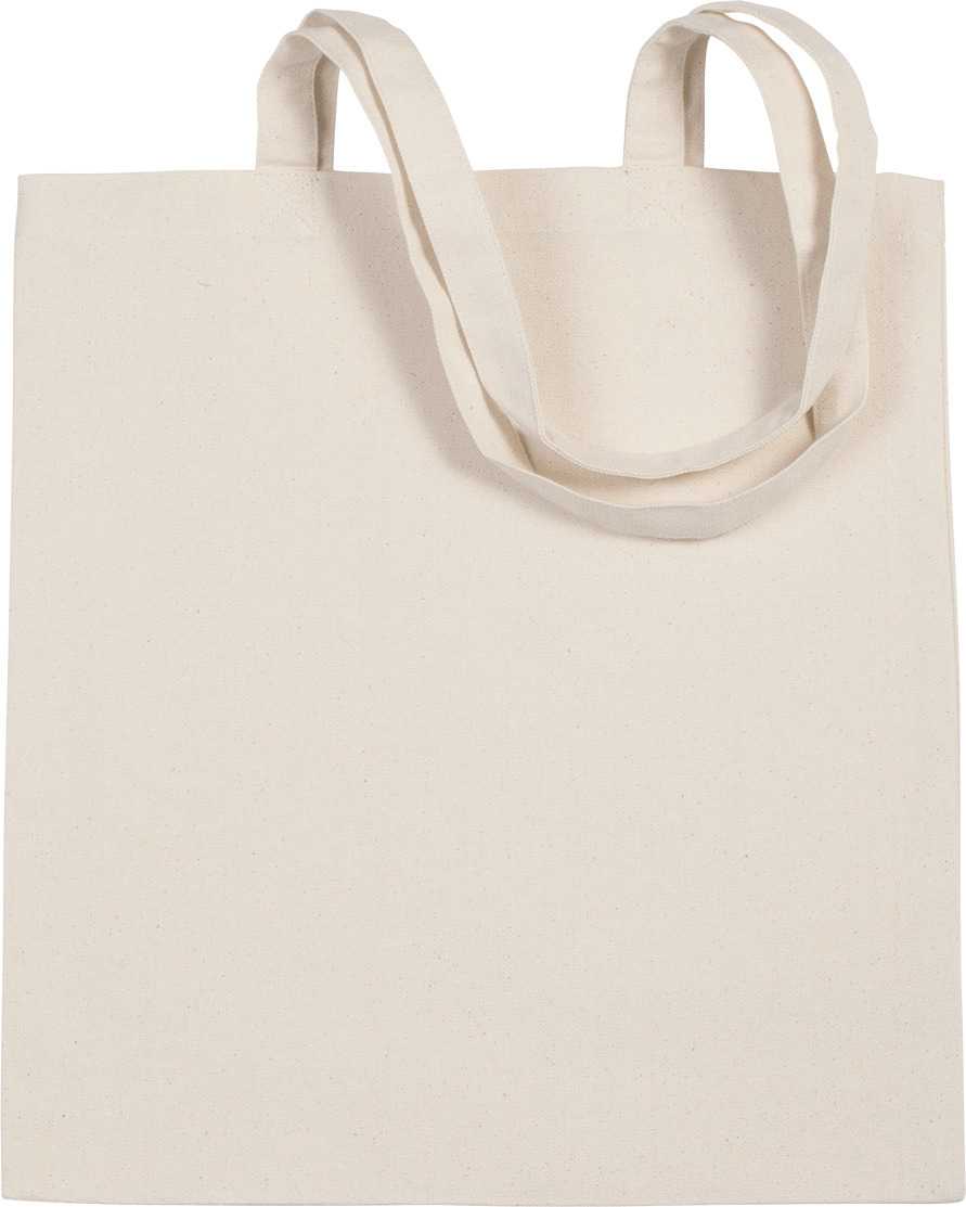 Bolsa de compras de algodón canvas Natural