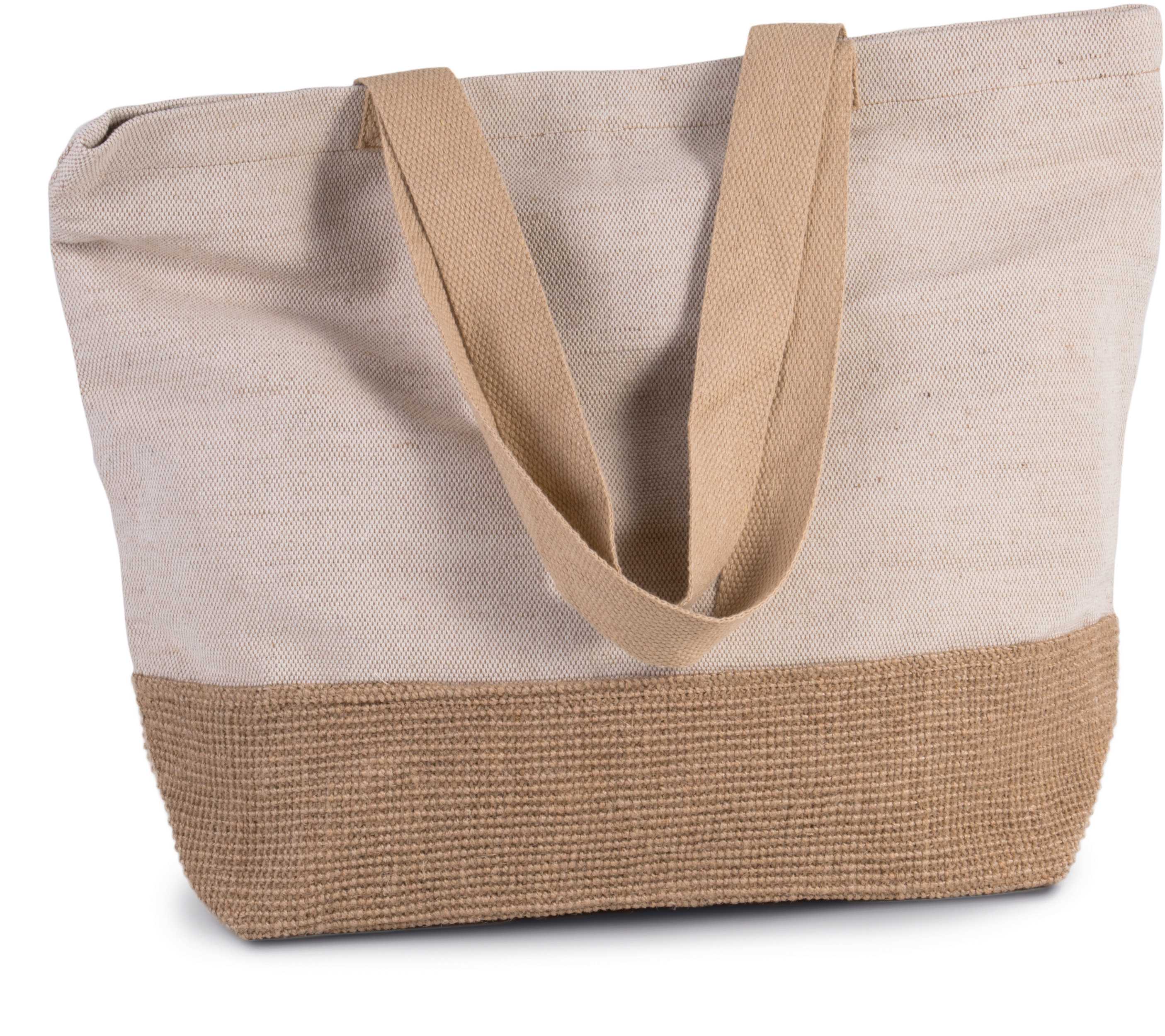 Bolsa de compras rústica de juco Rustic Natural / Natural