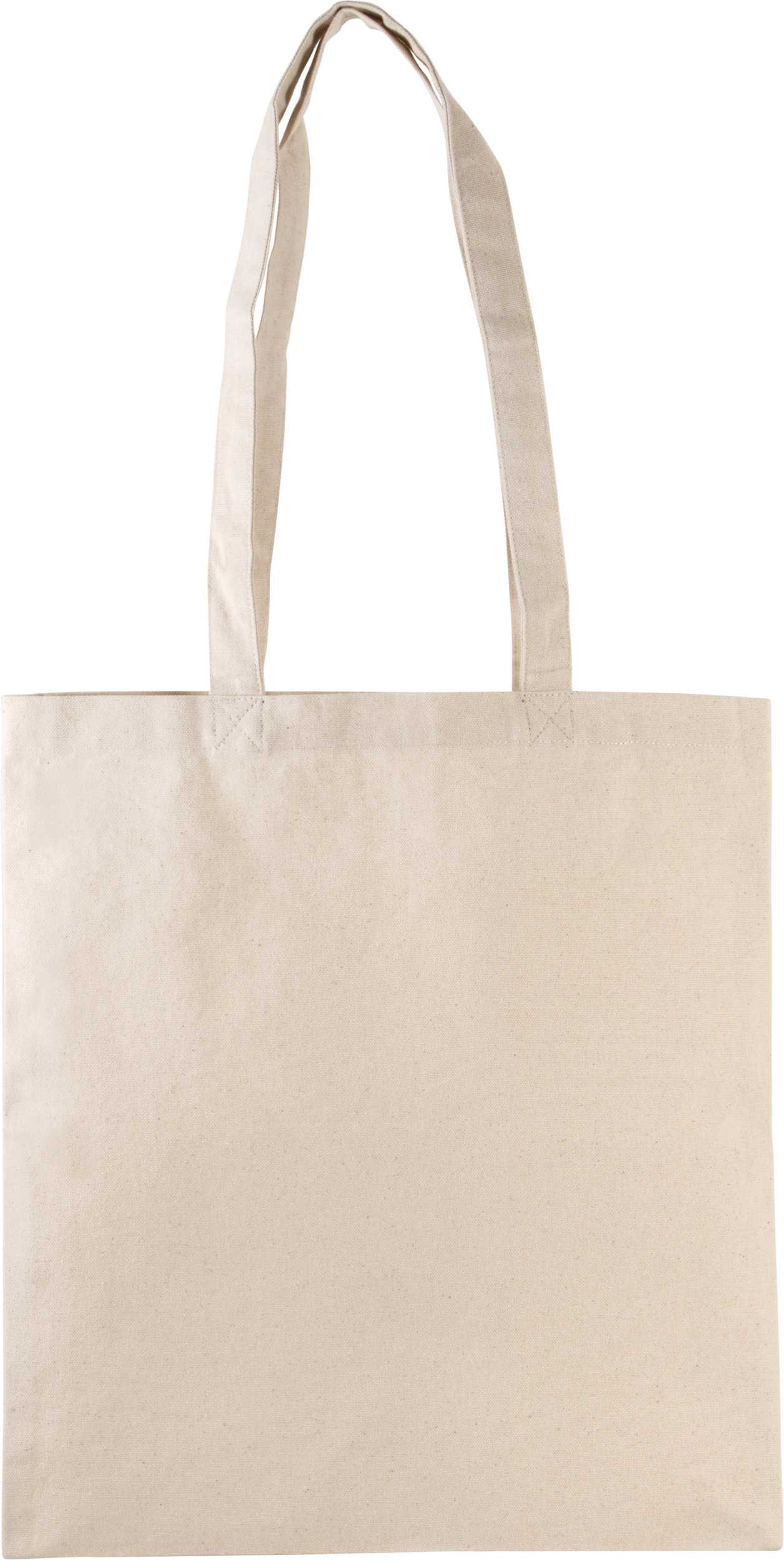 Bolsa de compras clásica de algodón orgánico Natural