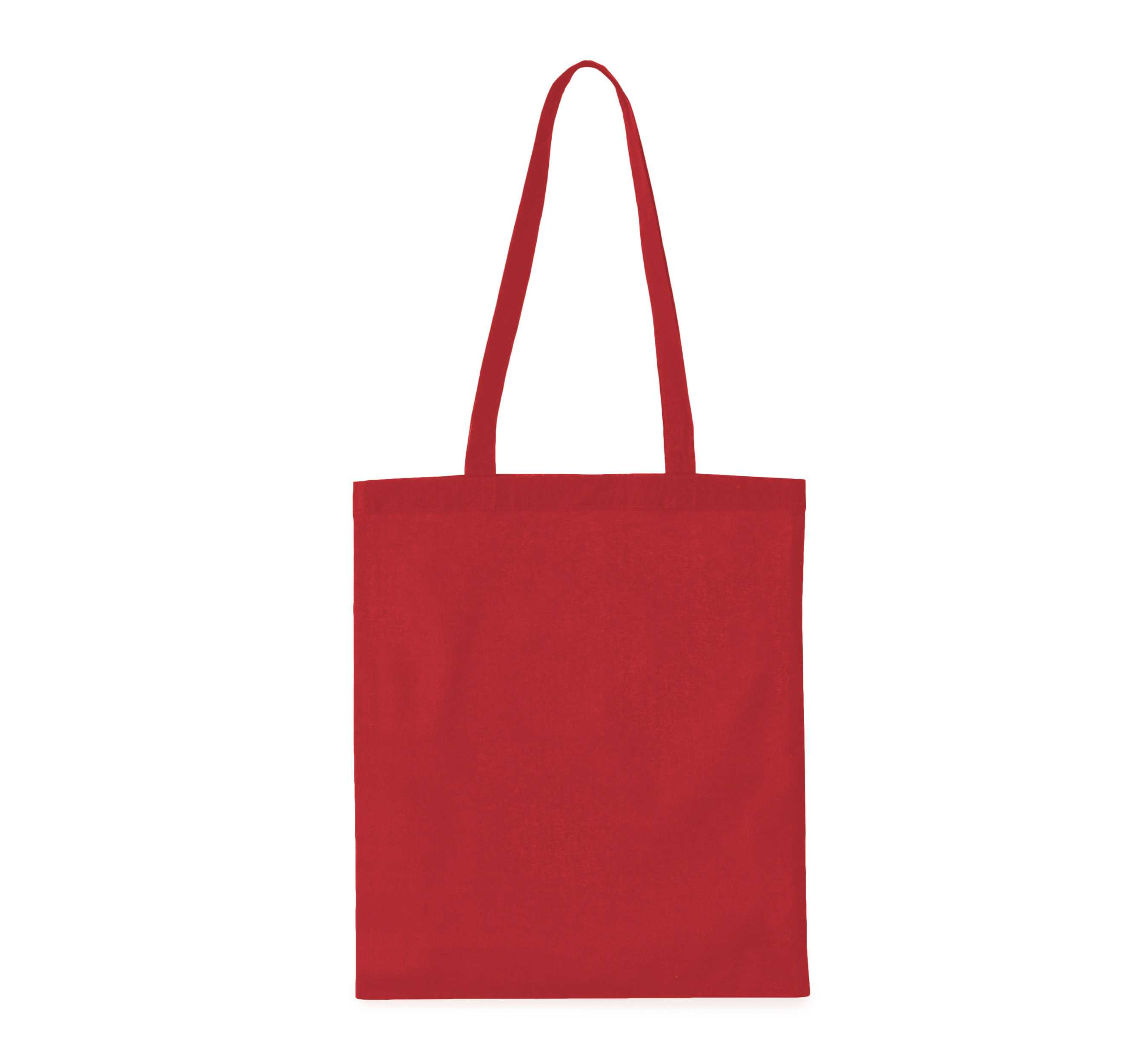 Bolsa de compras algodón orgánico Hibiscus Red