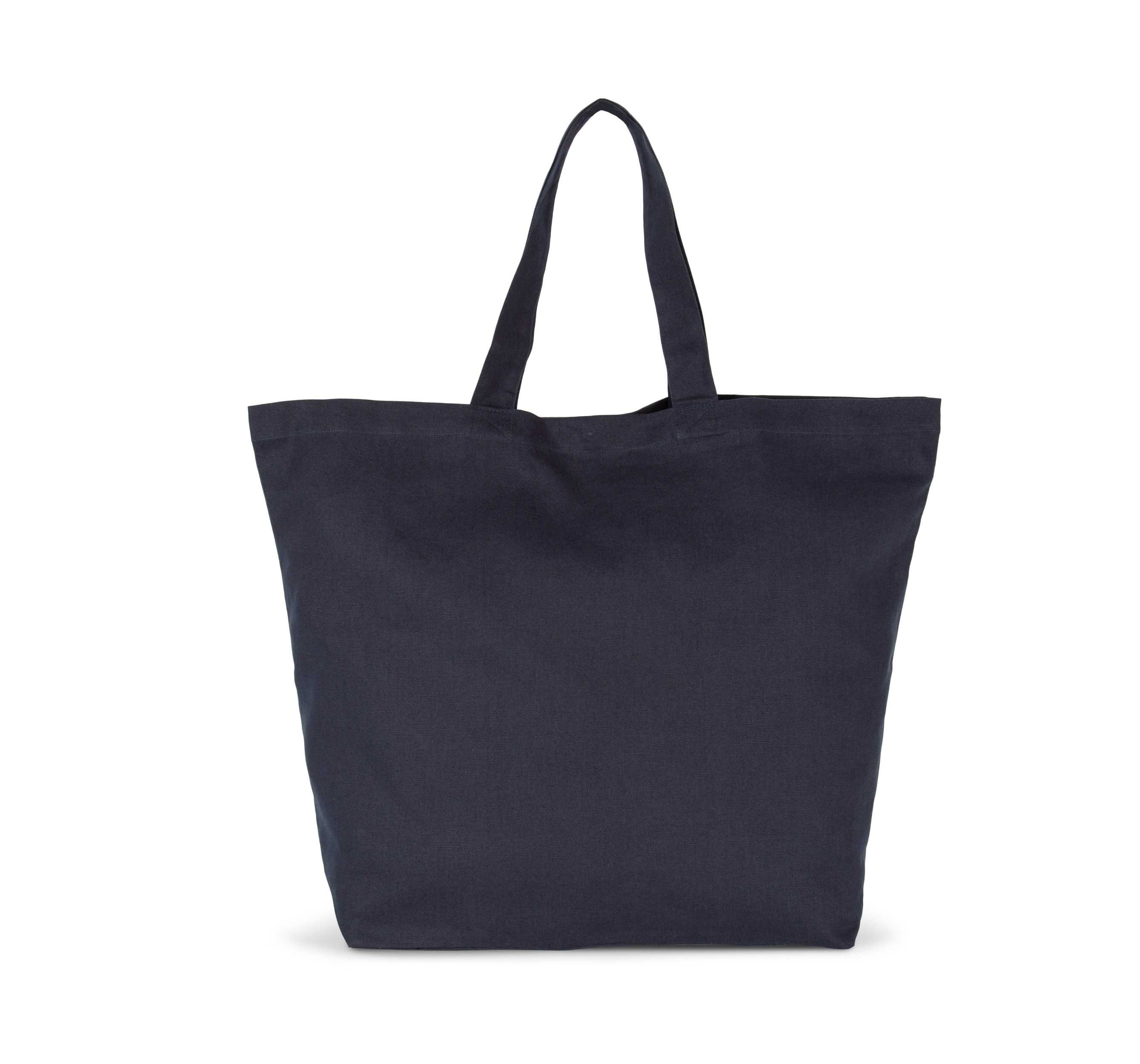 Bolsas de compras de fuelle, disponibles en distintos tamaños Navy Blue