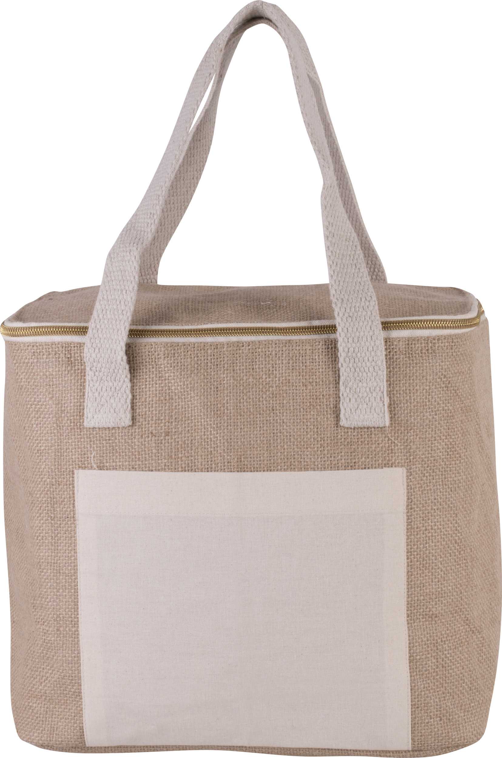 Bolsa isotérmica de yute - modelo mediano Natural