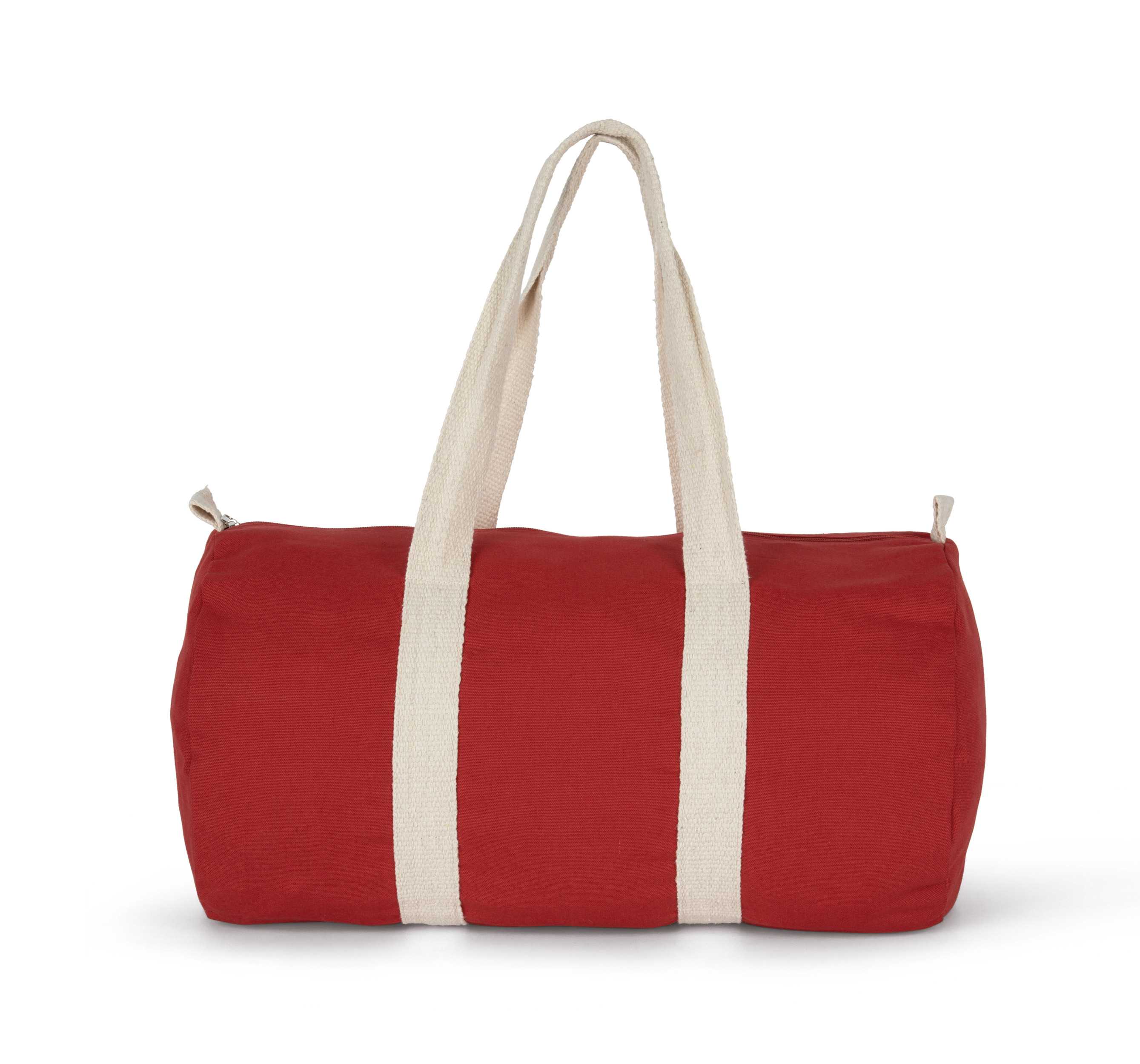 Bolsa multiusos de algodón Arandano Red / Natural