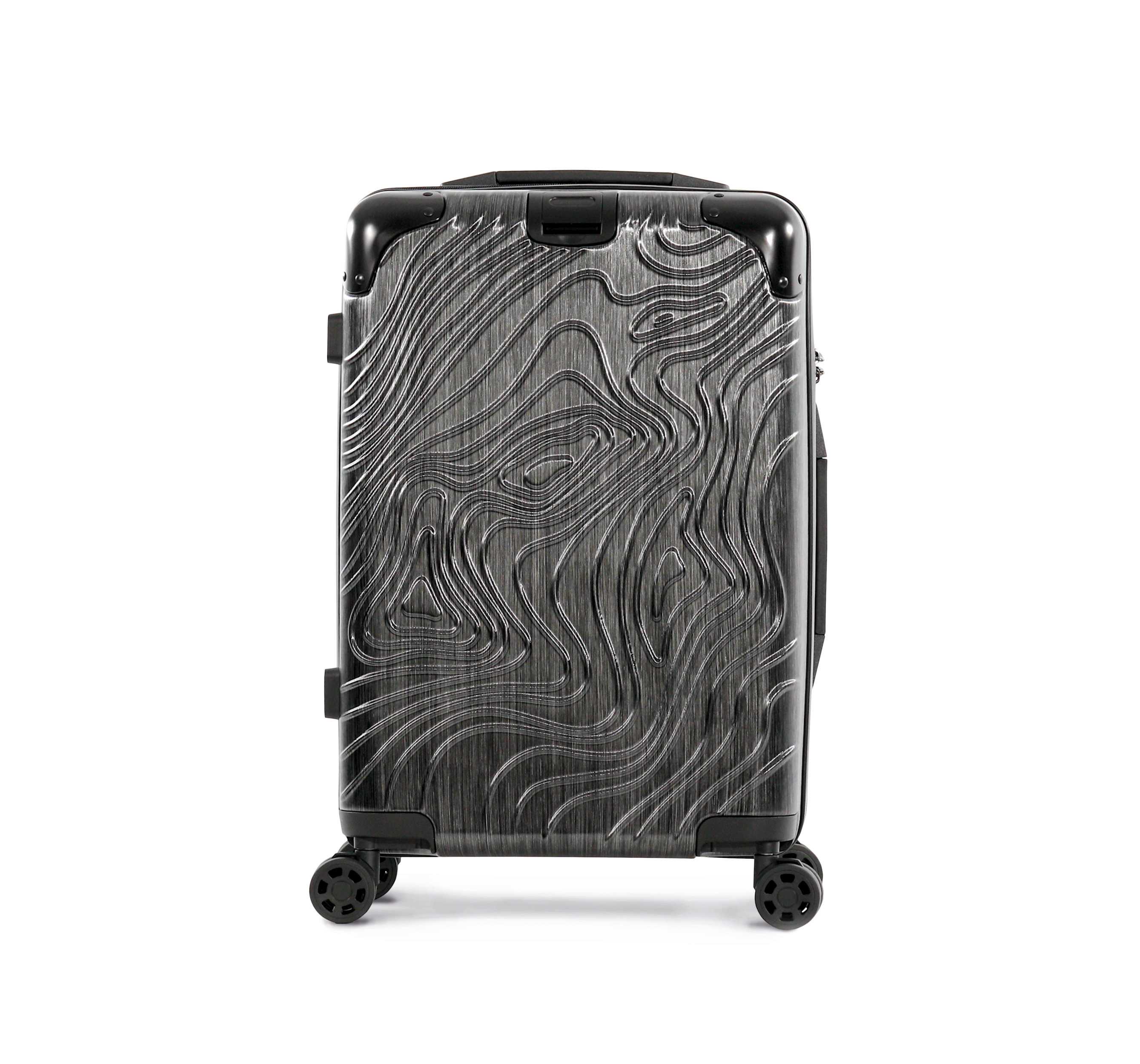 Trolley de cabina con 4 ruedas multidireccionales Black