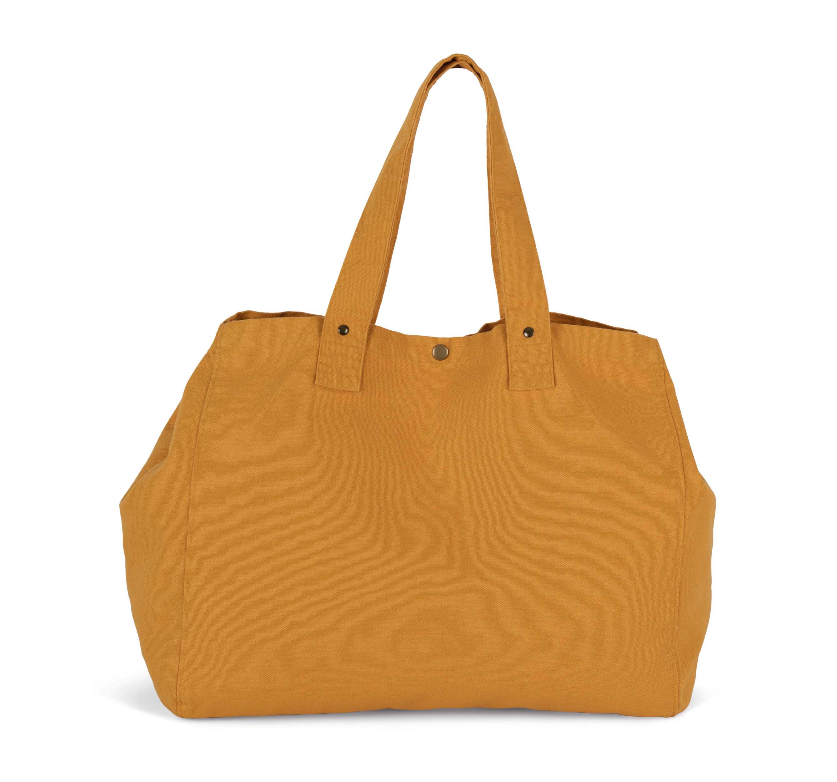 Bolsa shopper de algodón efecto lavado Washed Sunflower