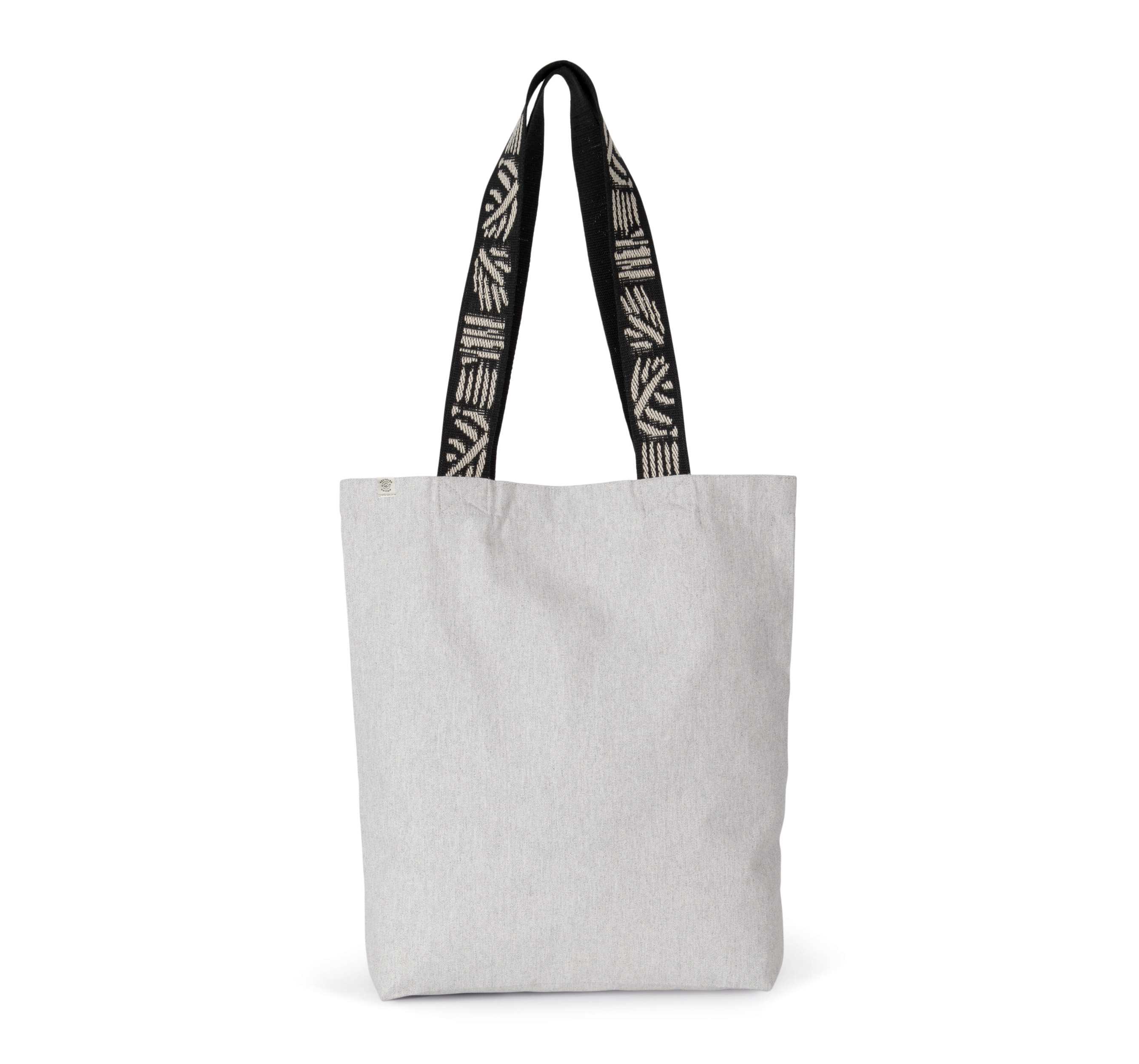 Bolsa de compras reciclada Pebble Grey / Nippon Ecru
