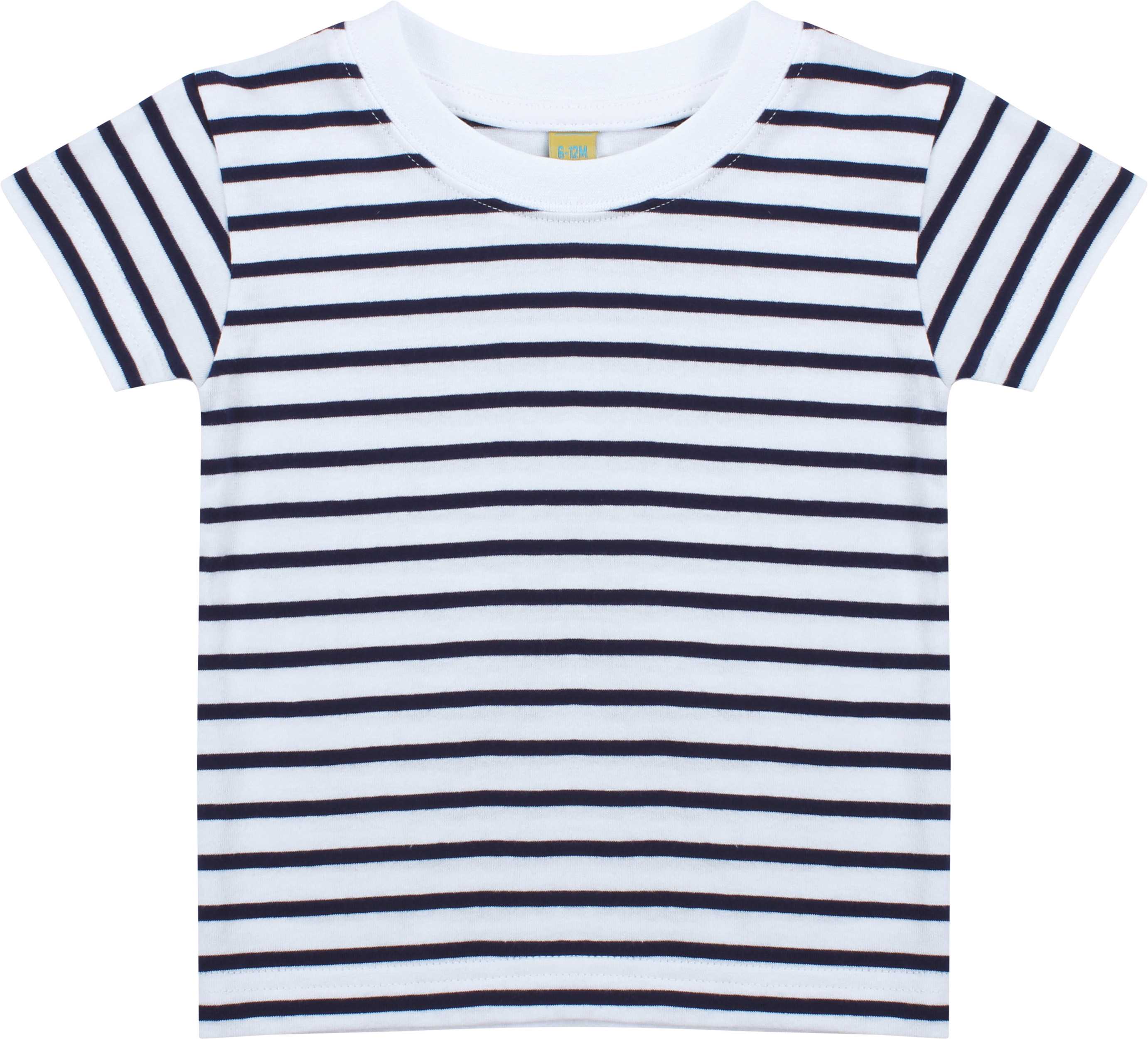 Camiseta a rayas White / Oxford Navy