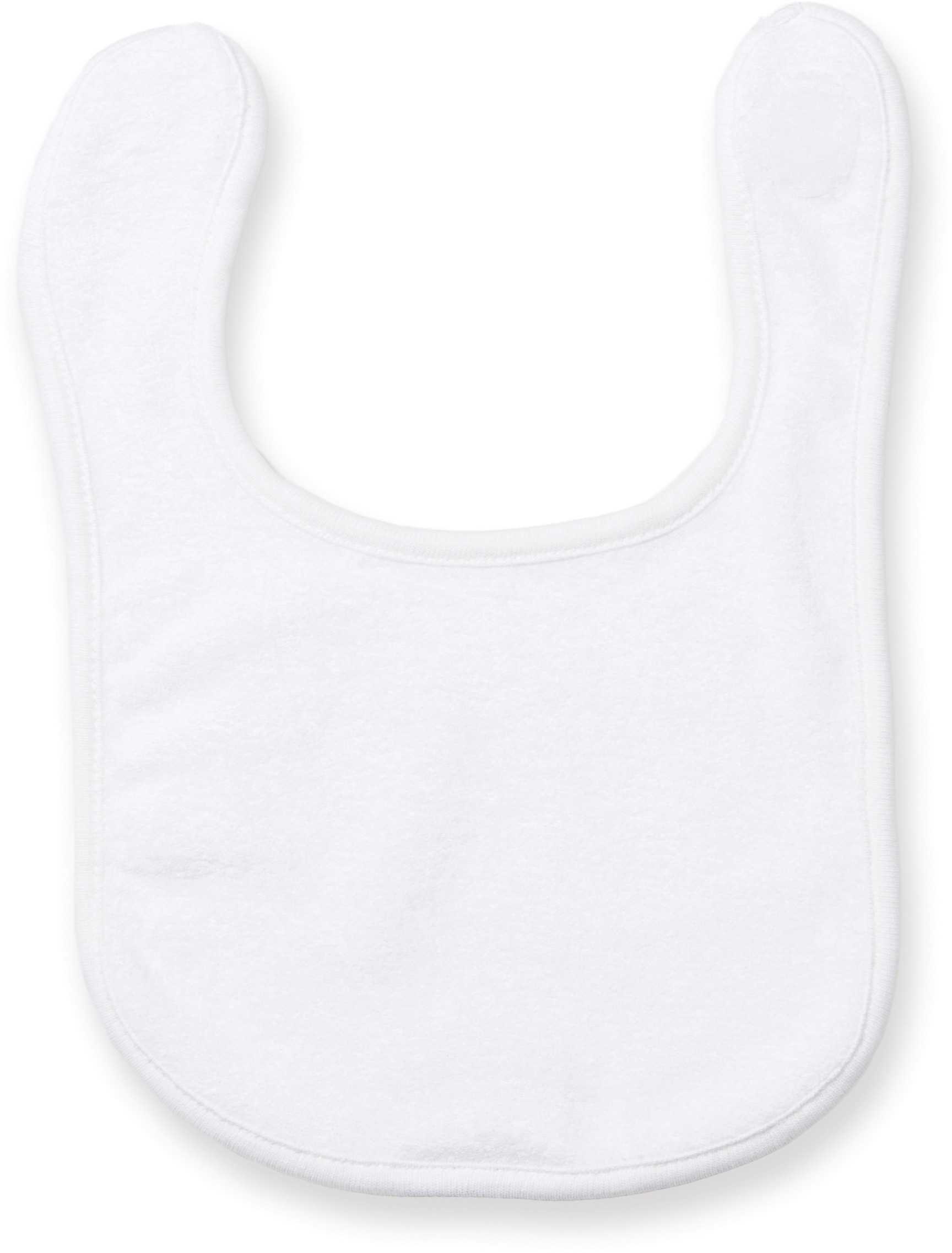 Babero de rizo White