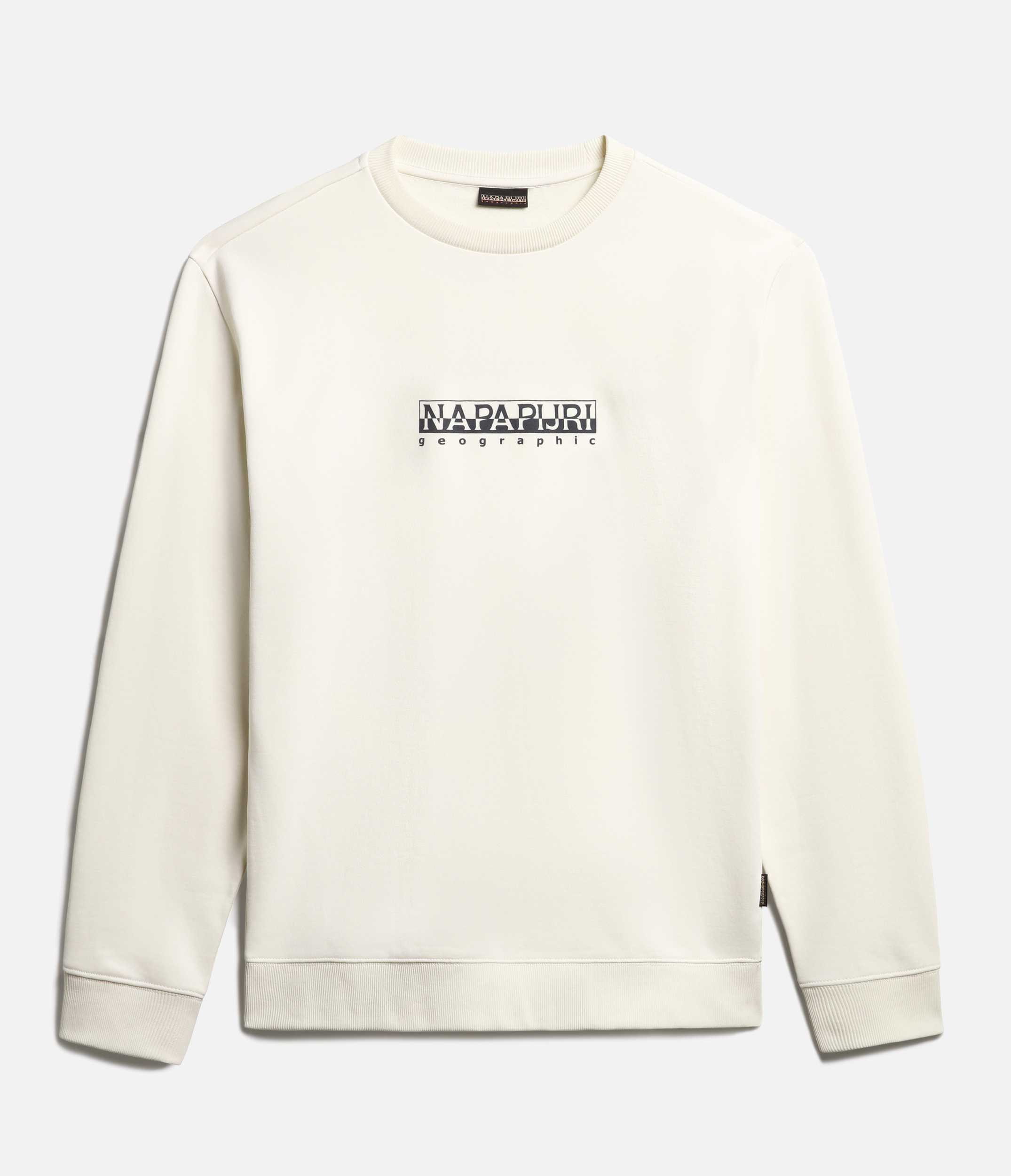 Sudadera de cuello redondo B-Box White whisper