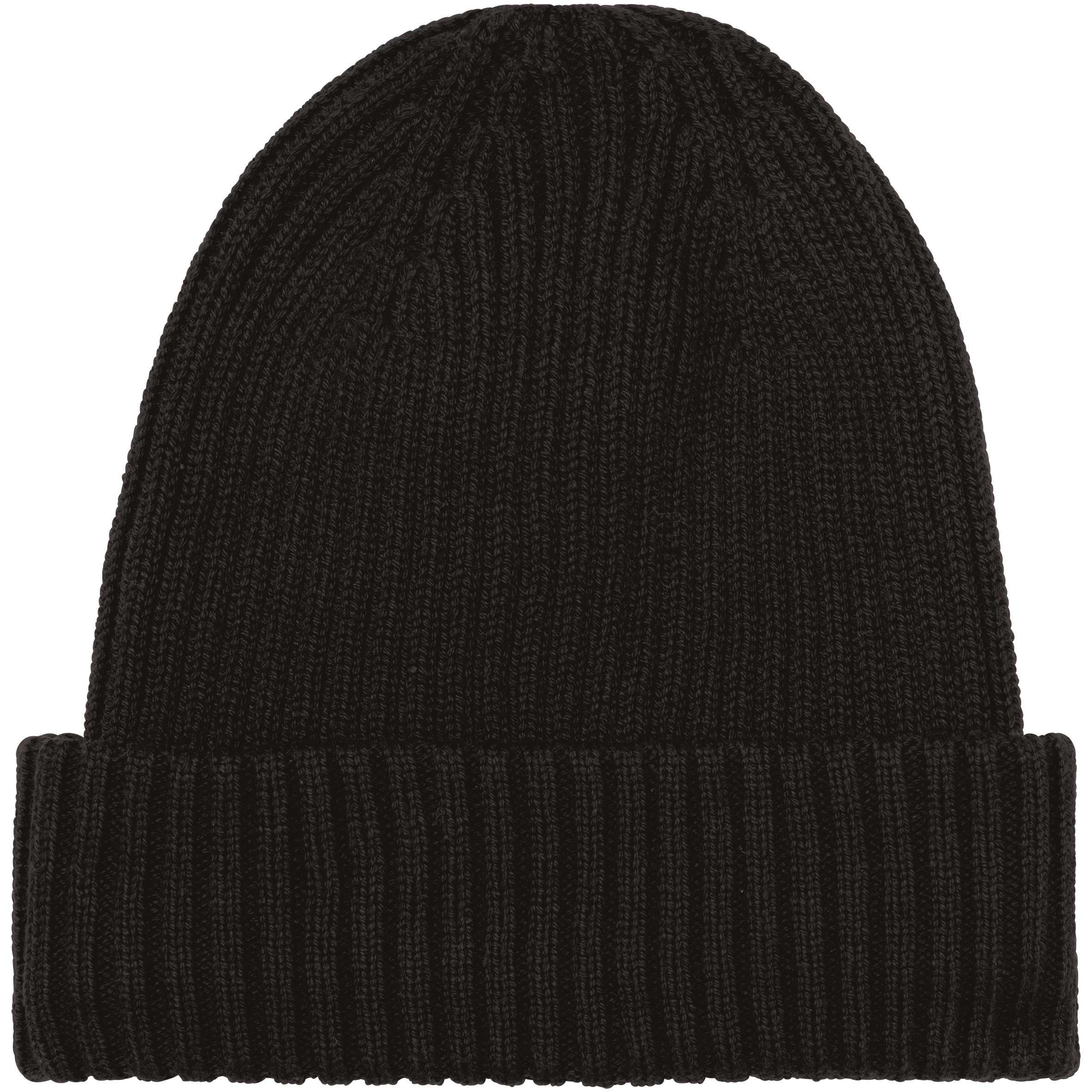 Gorro ecorresponsable unisex Black