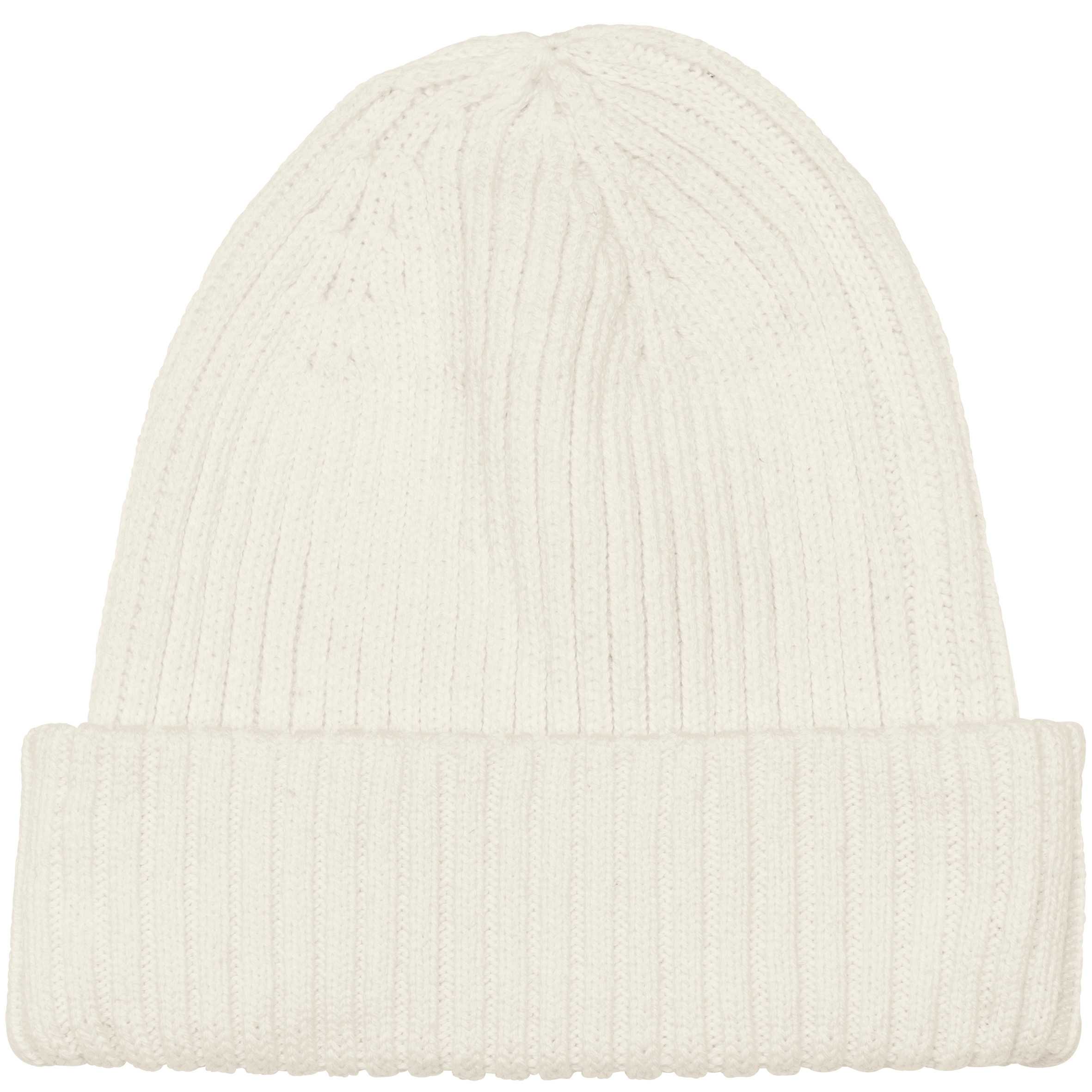 Gorro ecorresponsable unisex Ivory