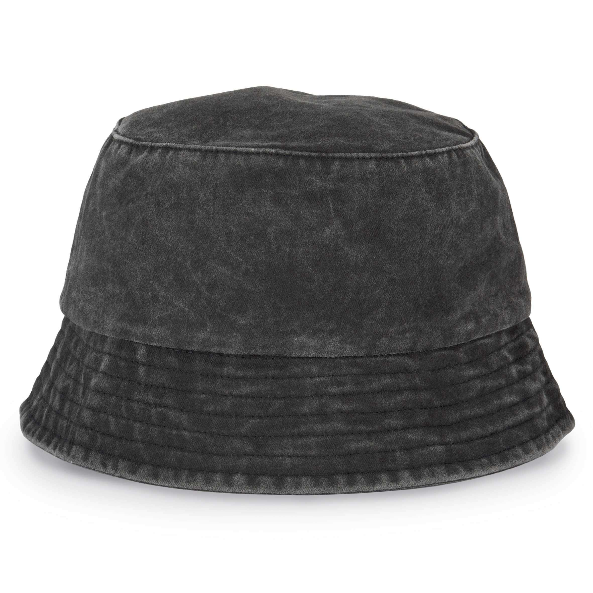 Bob efecto lavado ecorresponsable unisex Washed black
