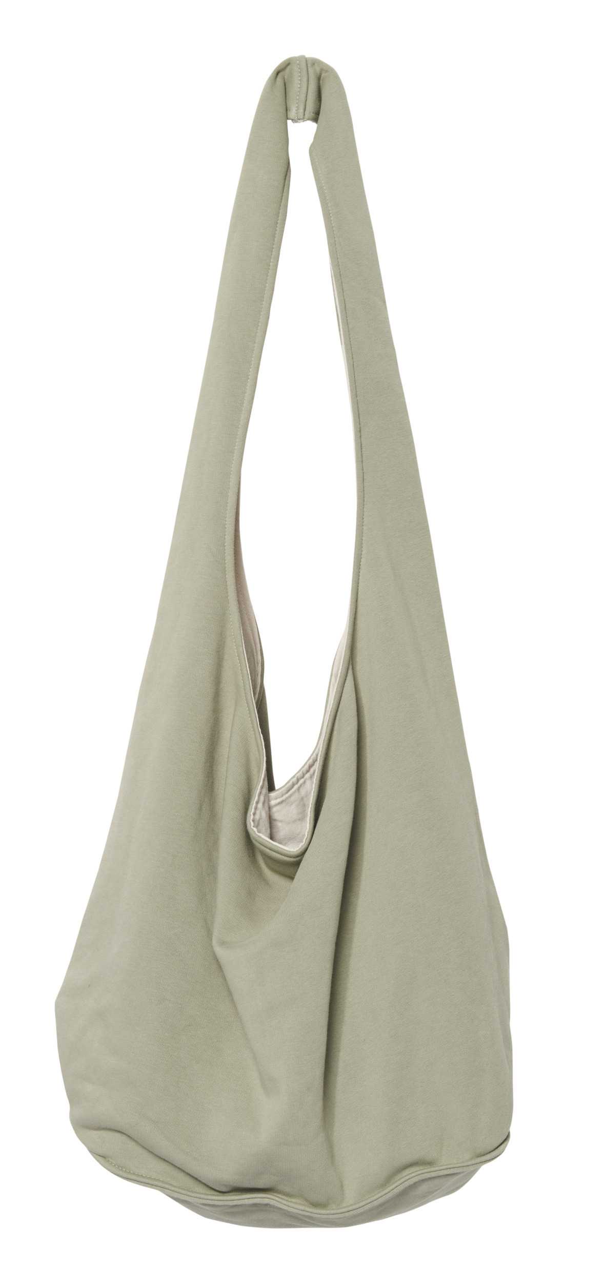 Bolsa bandolera de felpa Almond Green