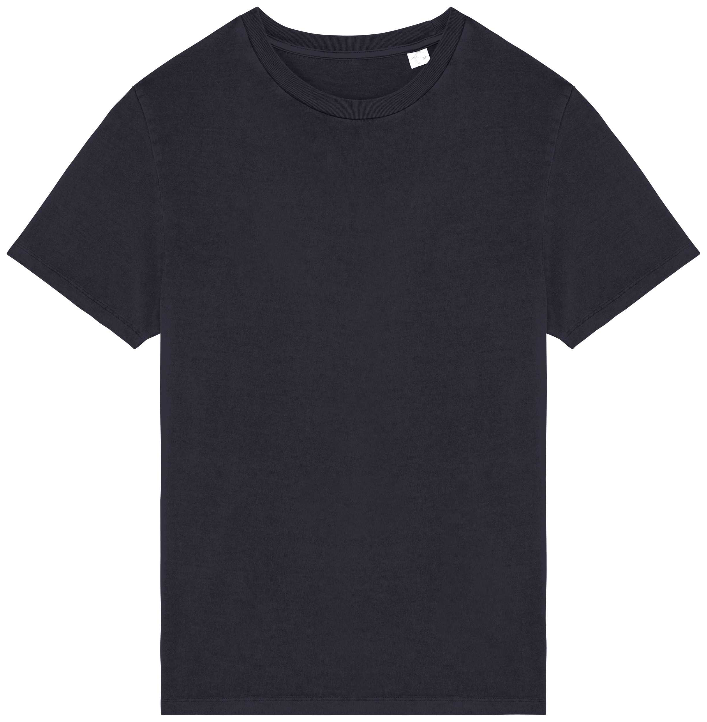 Camiseta ecorresponsable efecto lavado unisex Washed Coal Grey