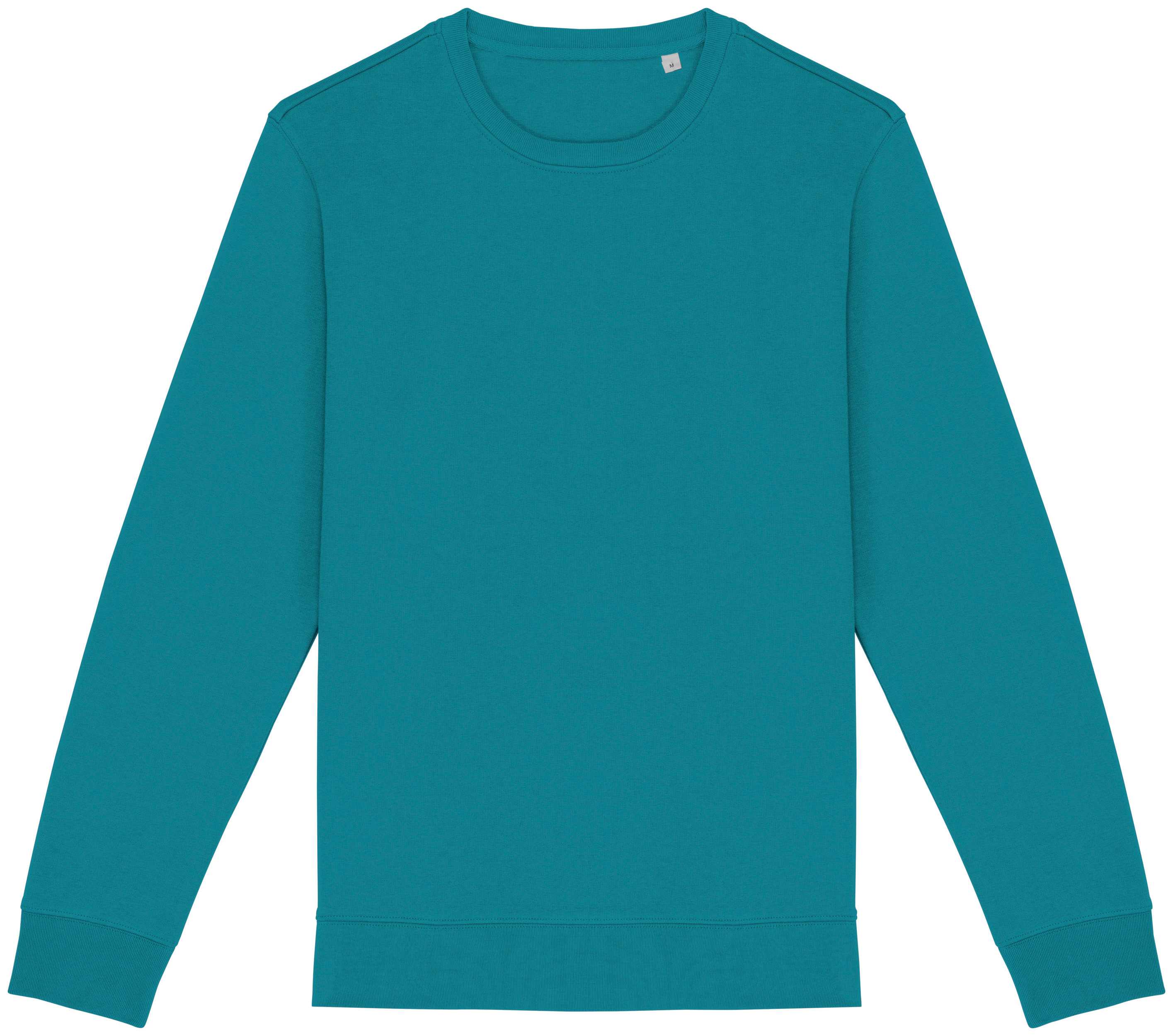 Sudadera  ecorresponsable de cuello redondo unisex Adriatic Blue