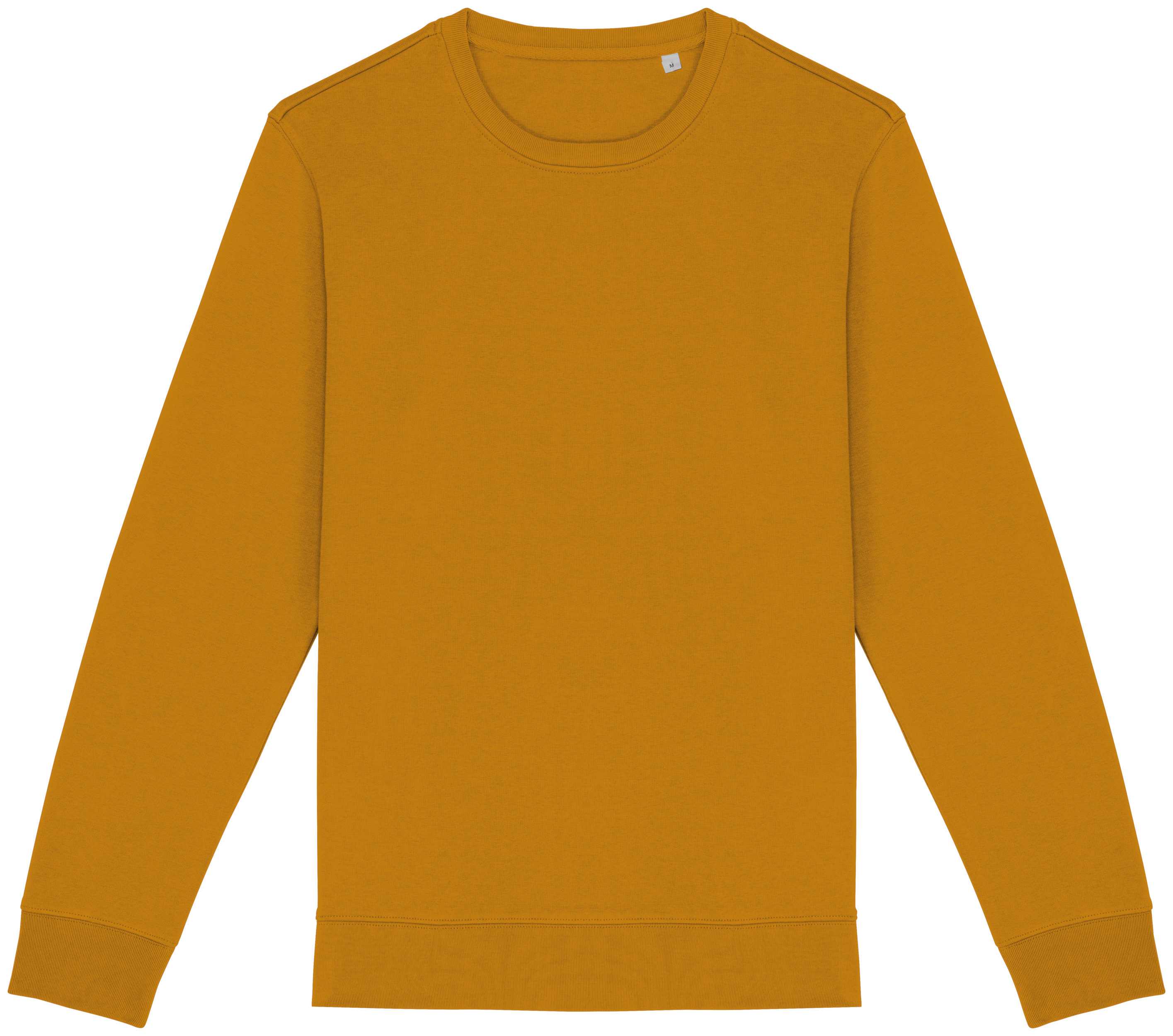 Sudadera  ecorresponsable de cuello redondo unisex Curcuma
