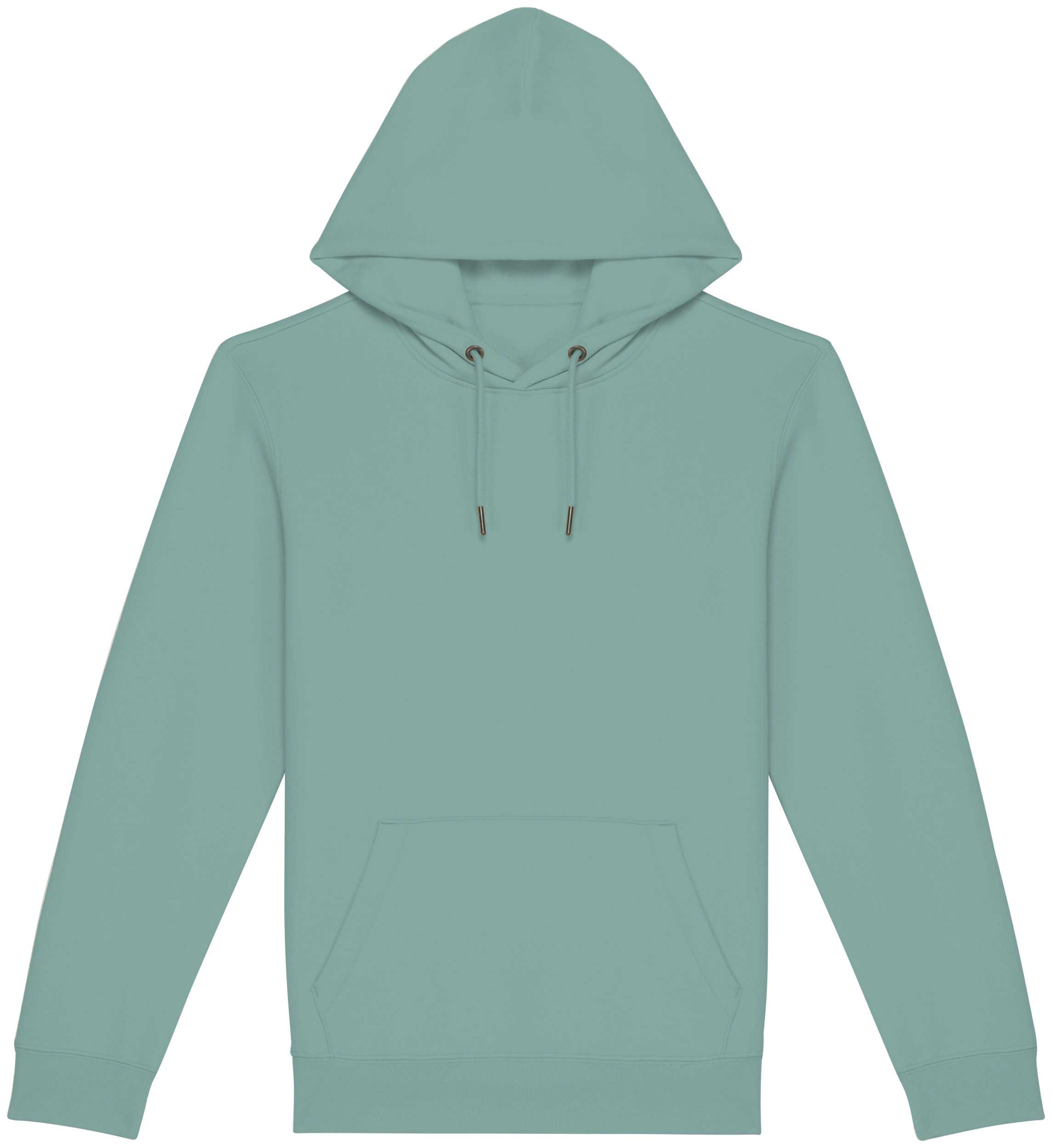 Sudadera ecorresponsable con capucha unisex Jade Green