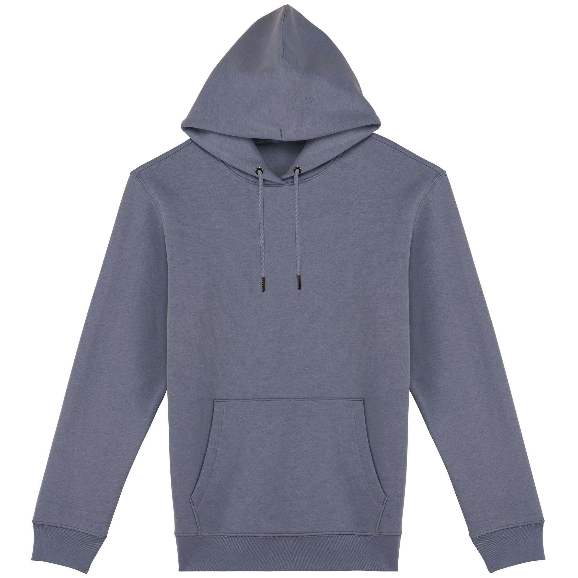 Sudadera ecorresponsable con capucha unisex Mineral Grey