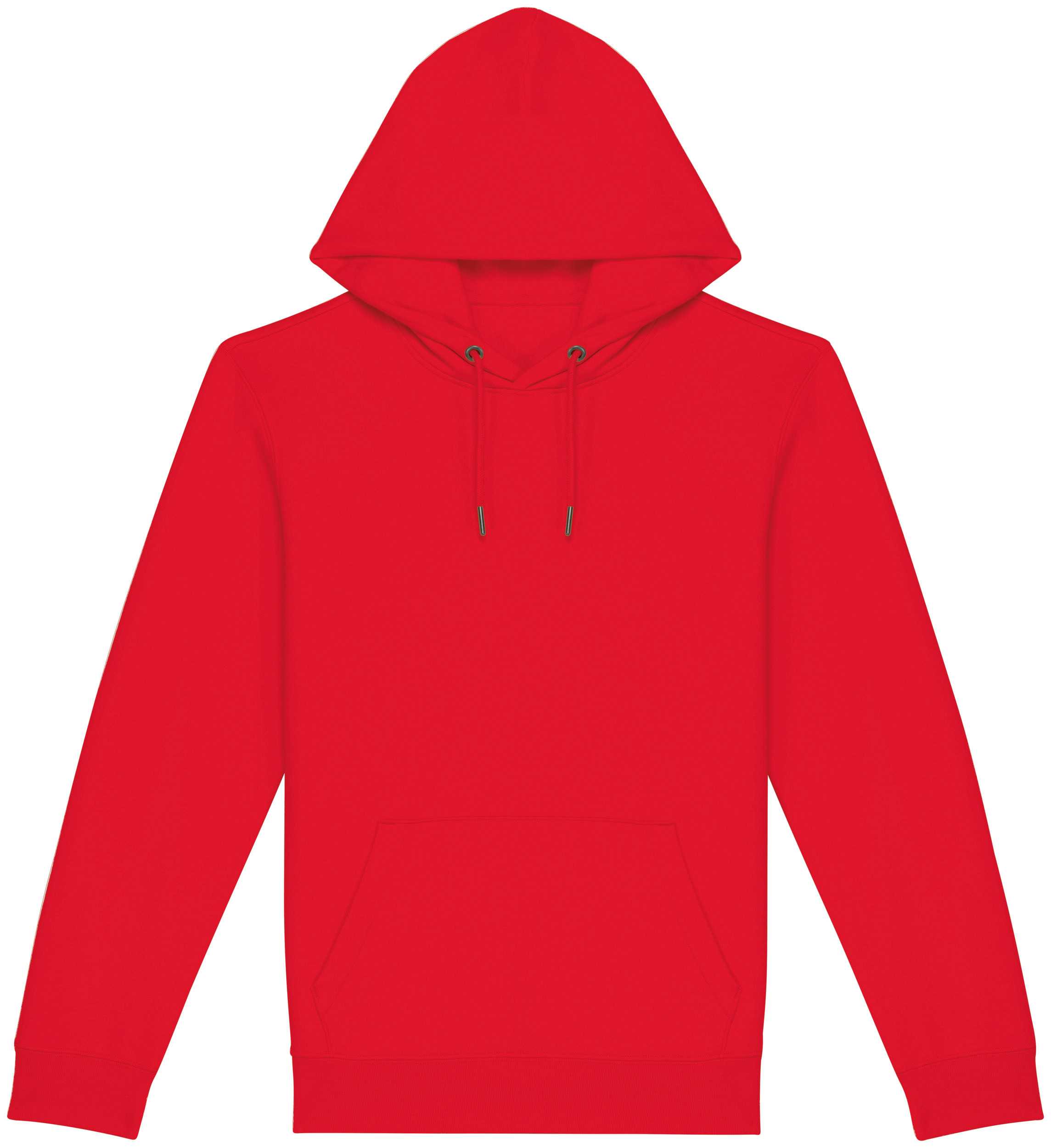 Sudadera ecorresponsable con capucha unisex Poppy Red