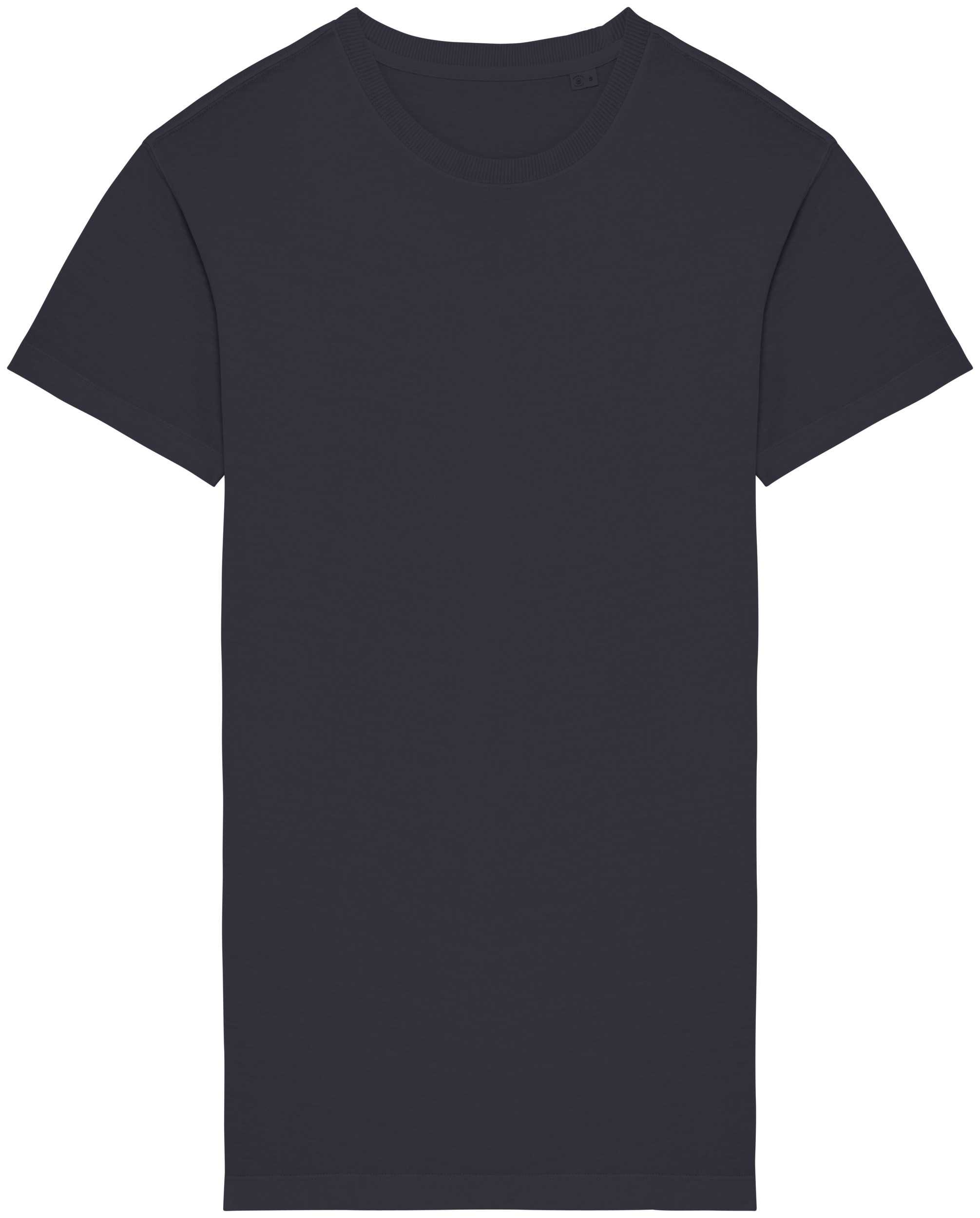 Vestido camisero ecorresponsable efecto lavado mujer Washed Coal Grey