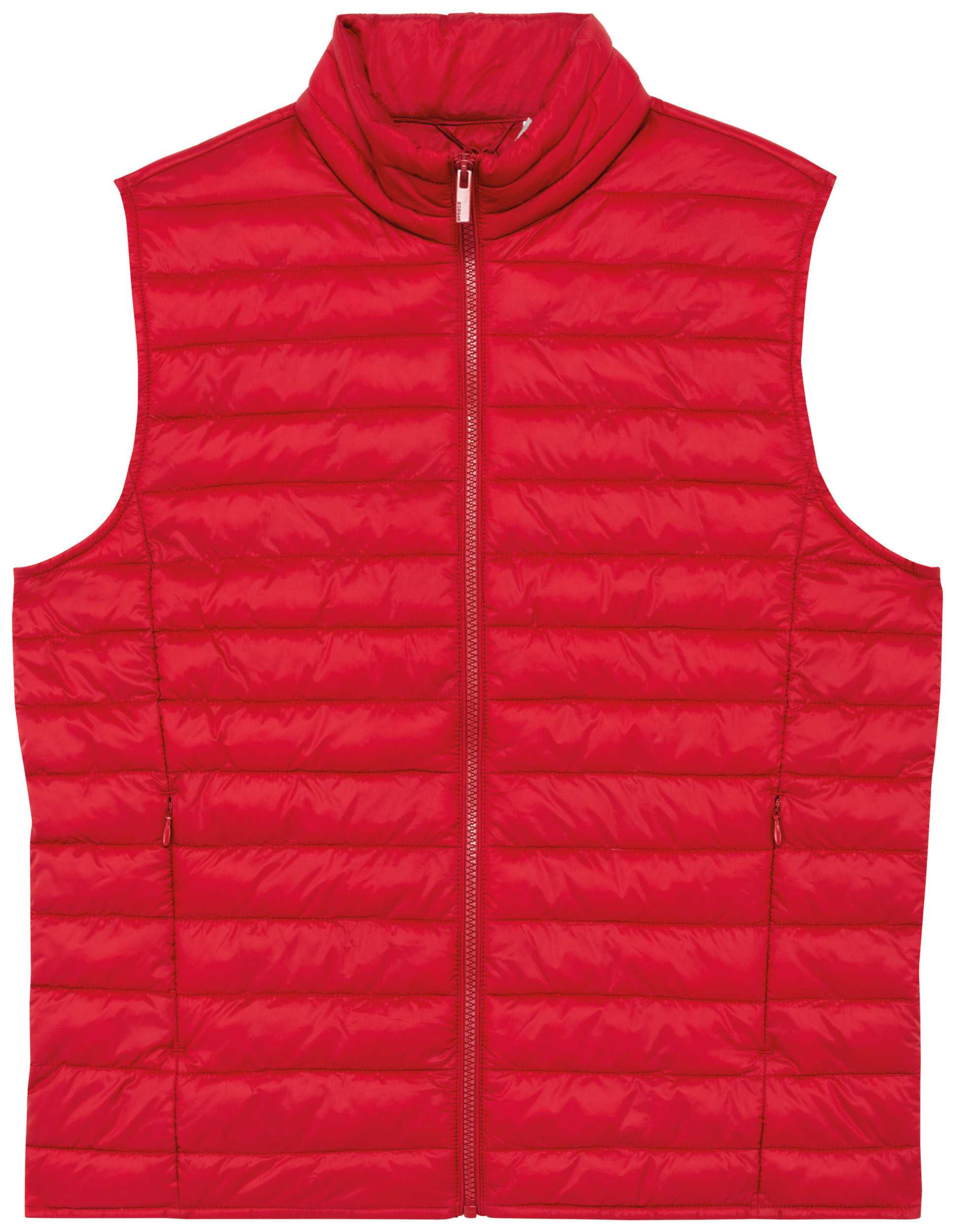 Chaleco ecorresponsable ligero hombre Hibiscus Red
