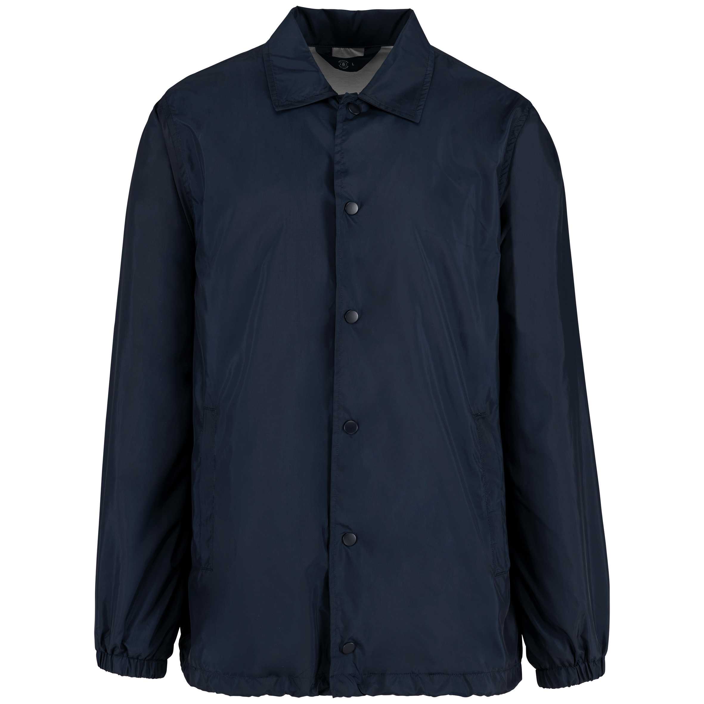 Chaqueta ecorresponsable cortavientos unisex Navy Blue