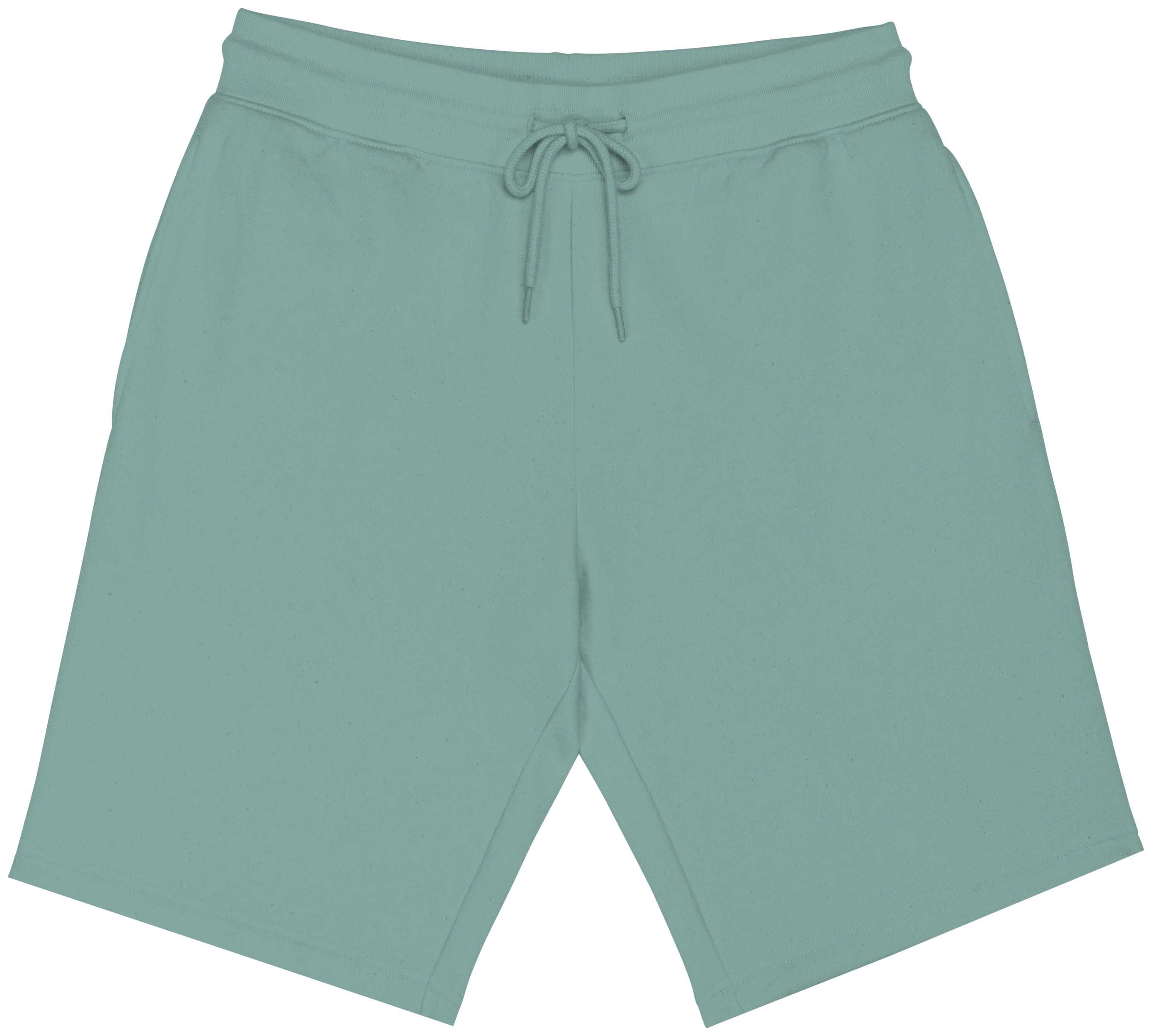 Bermudas ecorresponsables de felpa hombre Jade Green