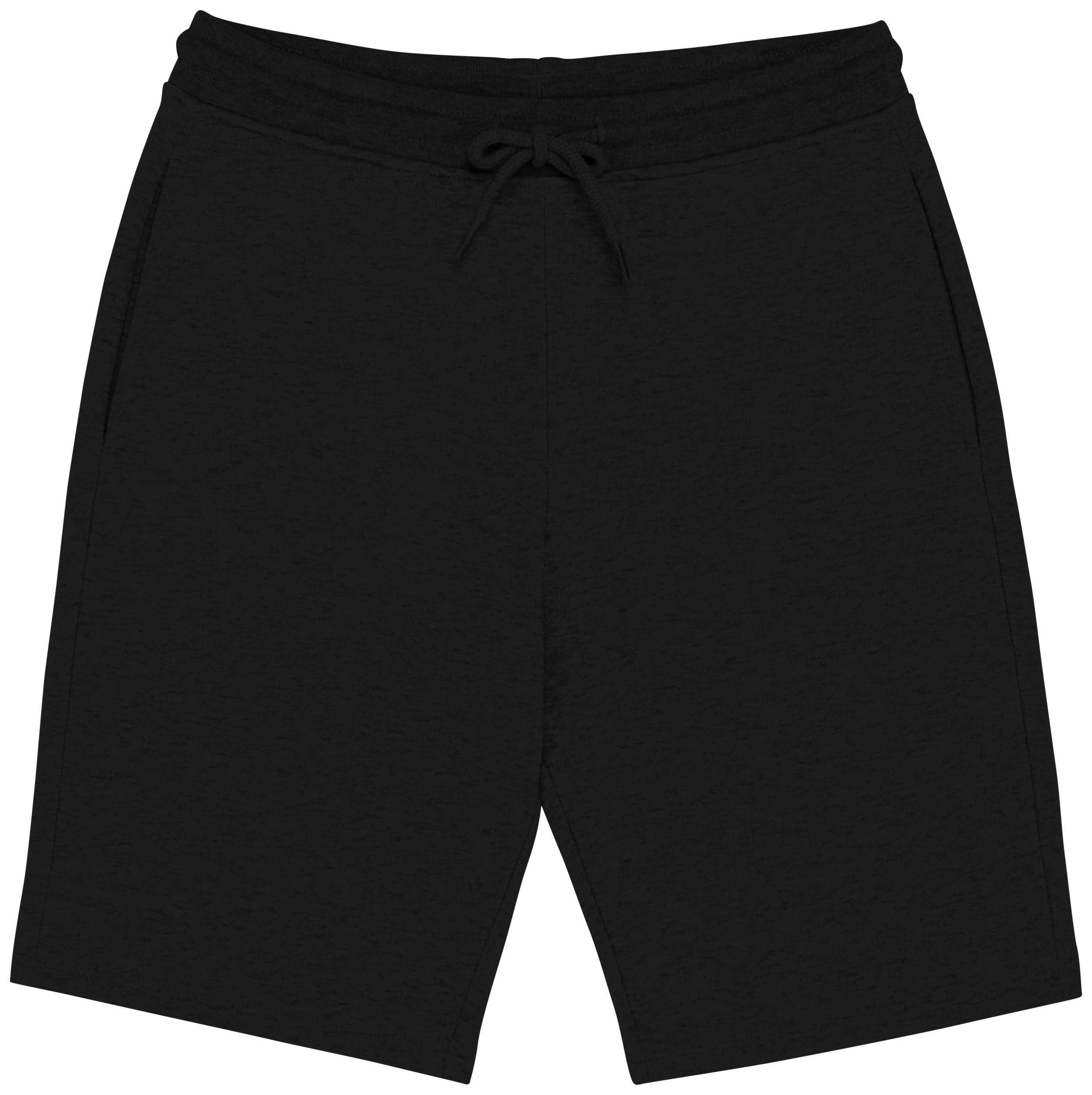 Bermuda ecorresponsable de felpa infantil Black