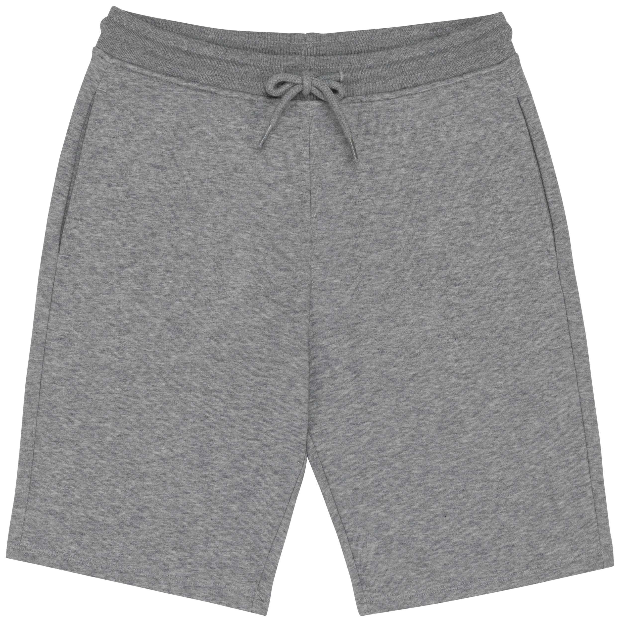Bermuda ecorresponsable de felpa infantil Moon Grey Heather
