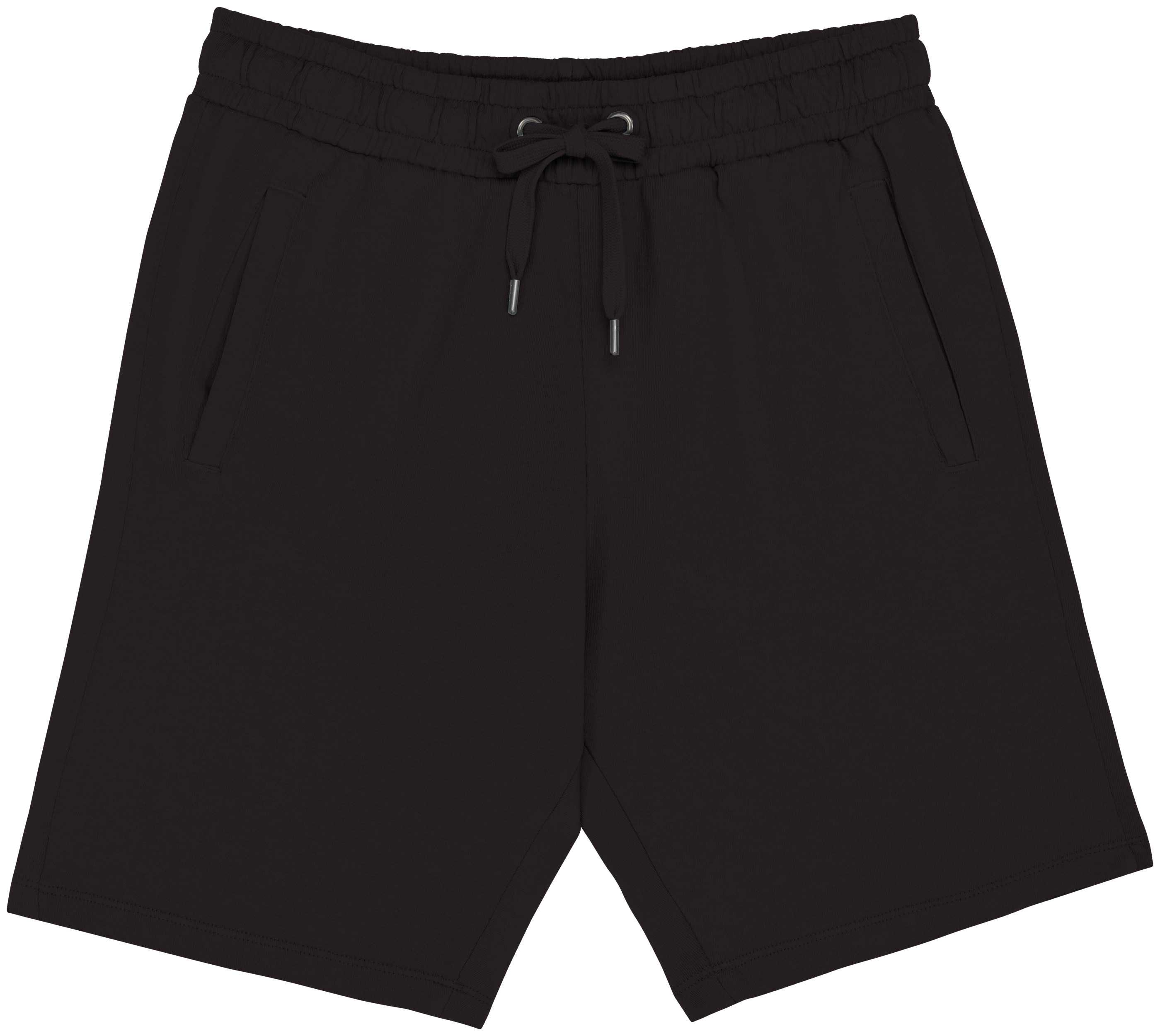 Short ecorresponsable French Terry hombre Washed black