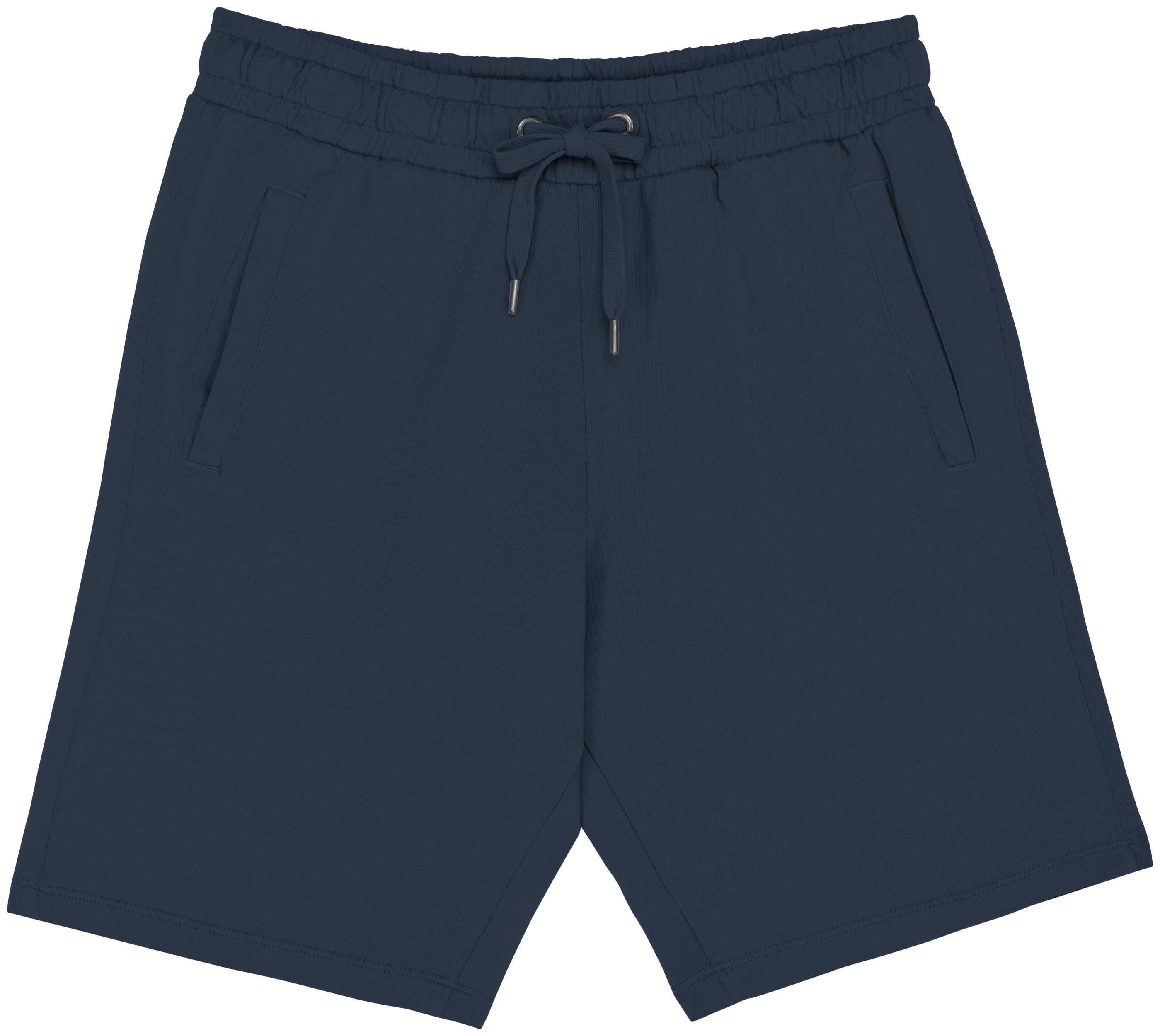 Short ecorresponsable French Terry hombre Washed Navy Blue