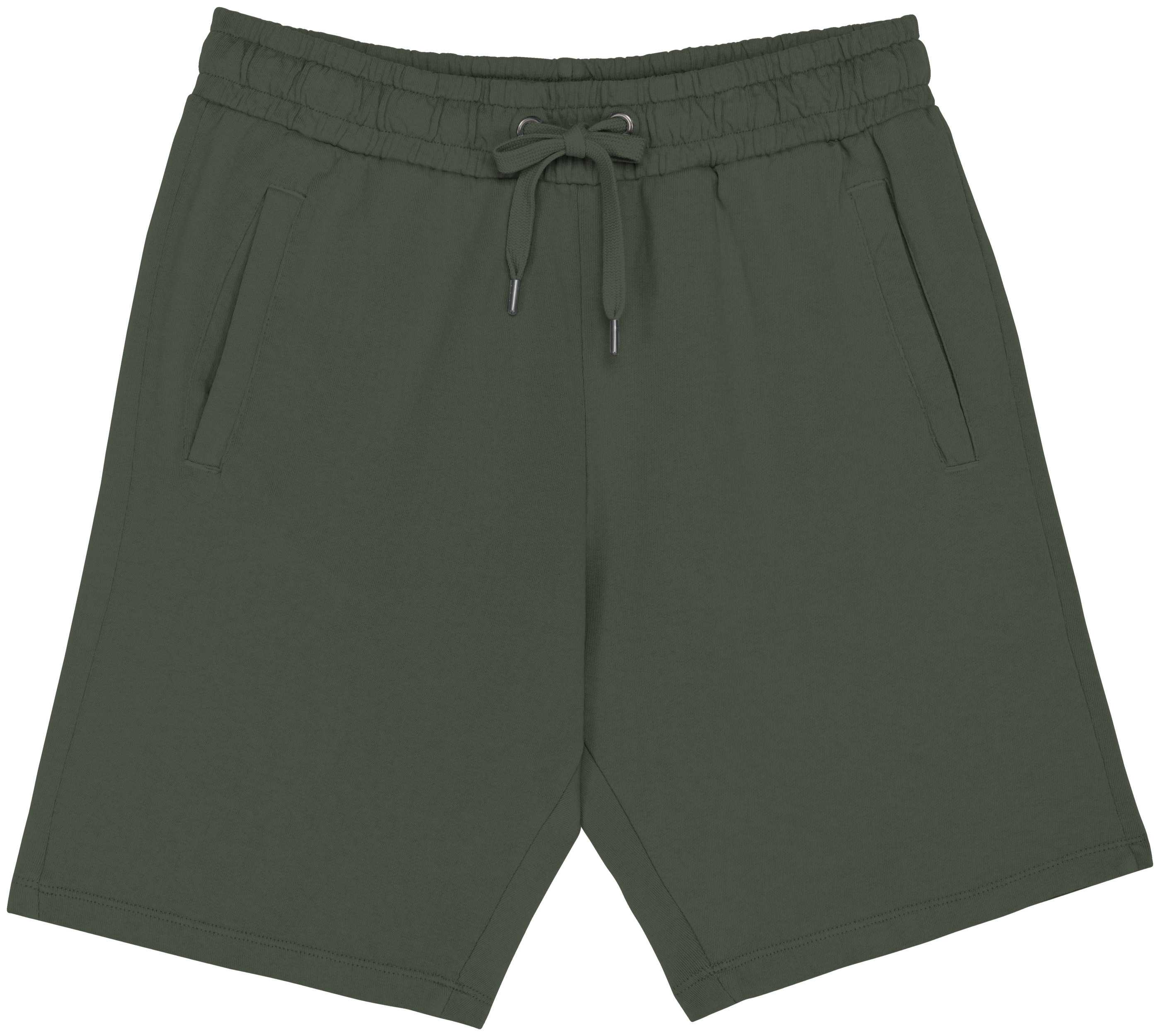 Short ecorresponsable French Terry hombre Washed Organic Khaki