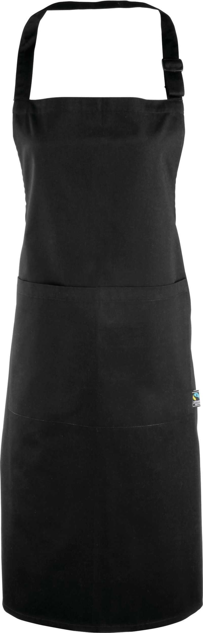 Delantal "Fairtrade" Black
