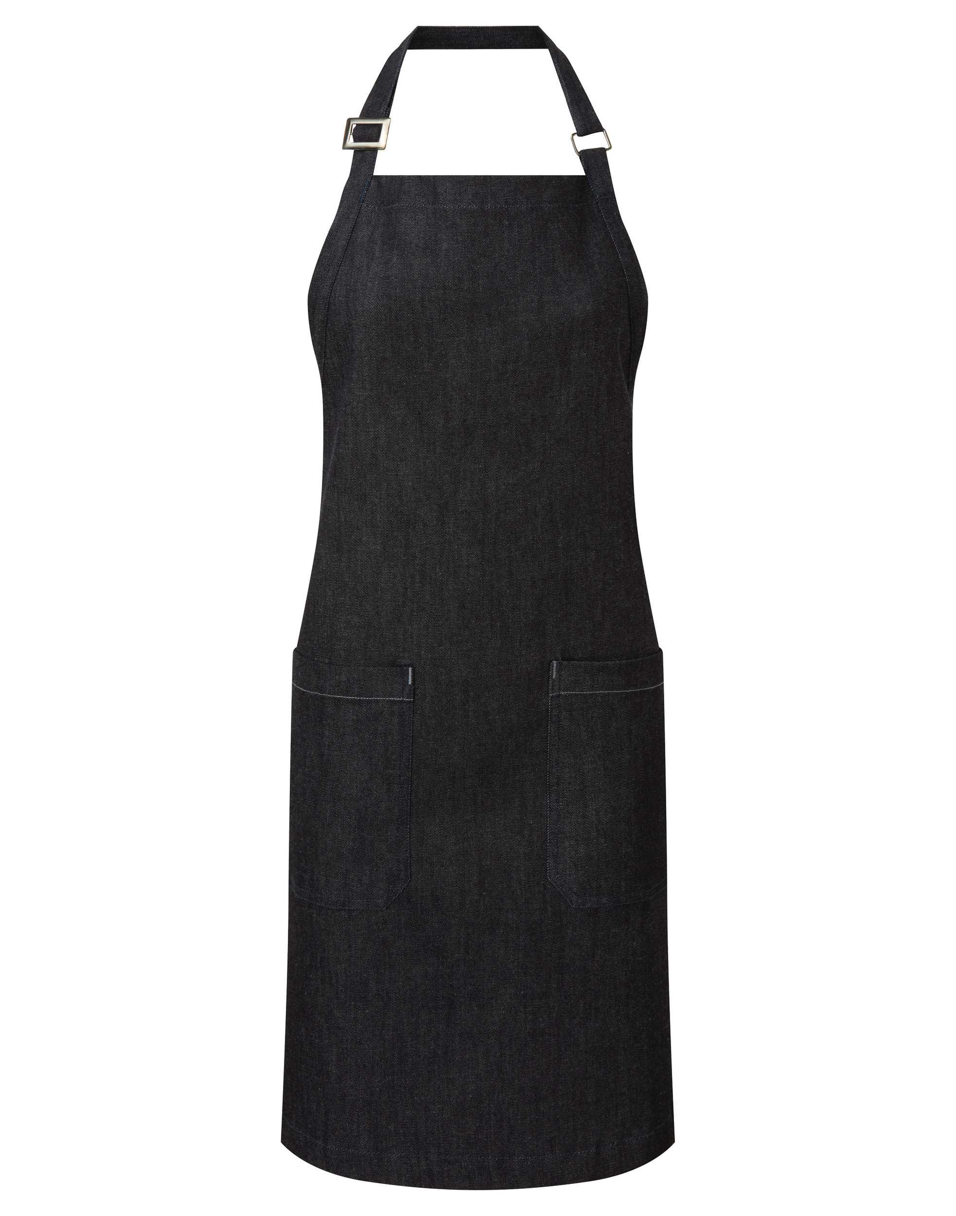 Delantal denim orgánico - Comercio justo Indigo Denim