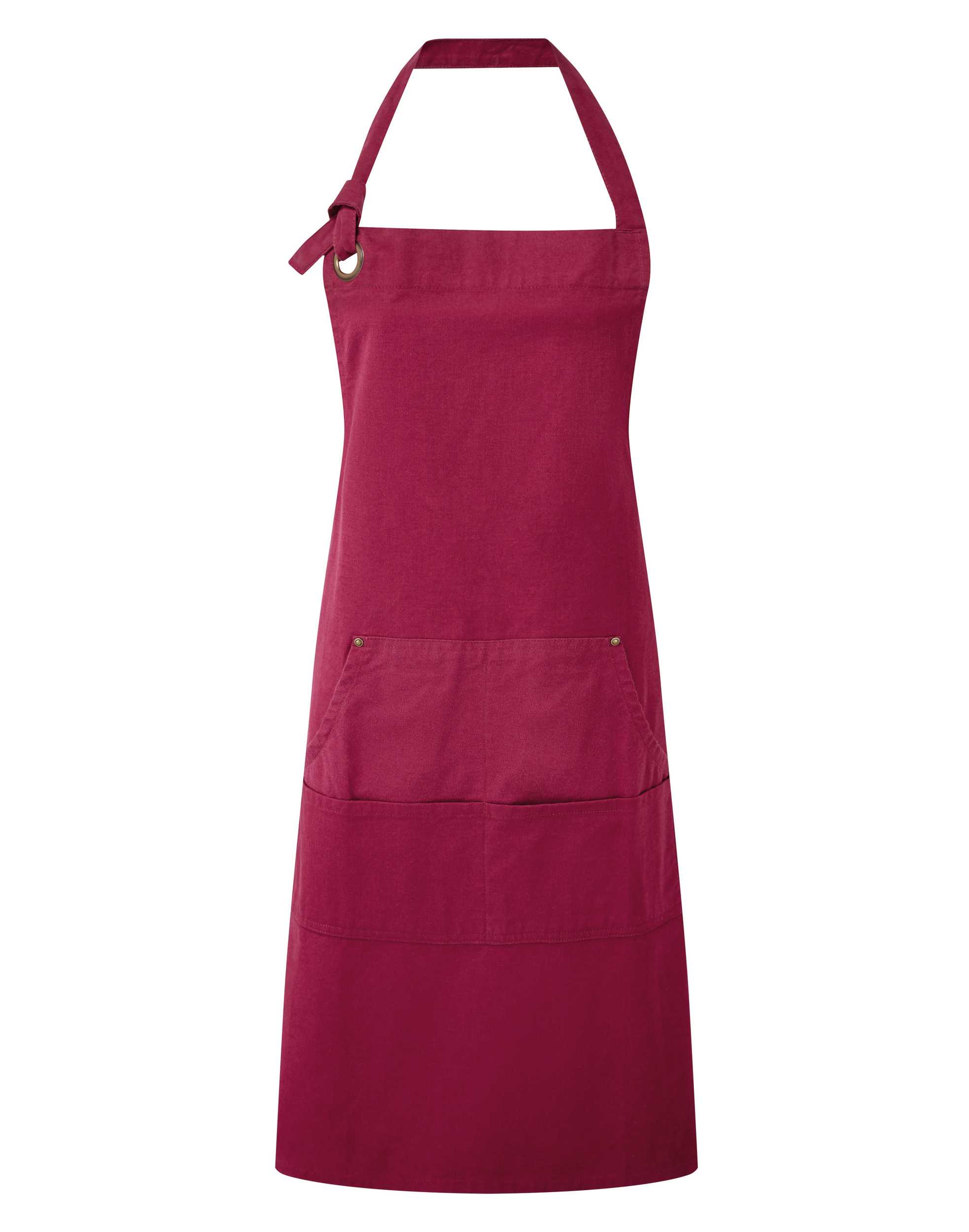 Delantal «Calibre» Burgundy