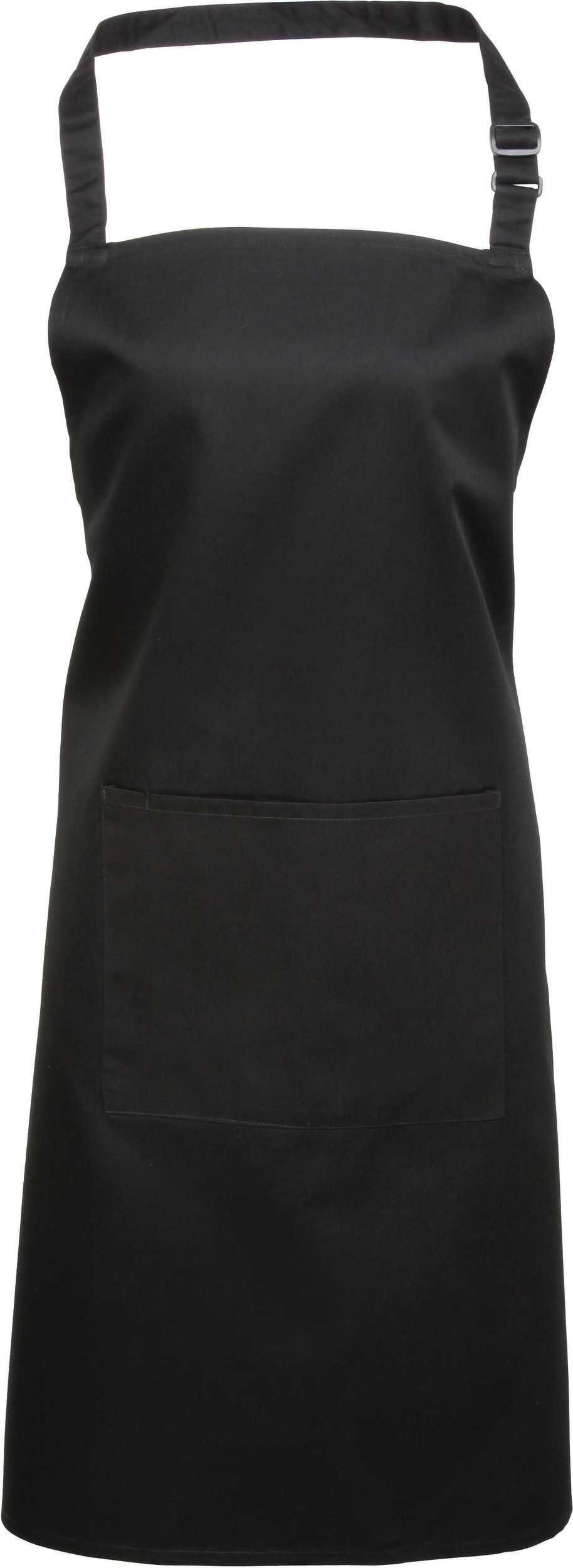 Delantal «Colours» con bolsillo Black