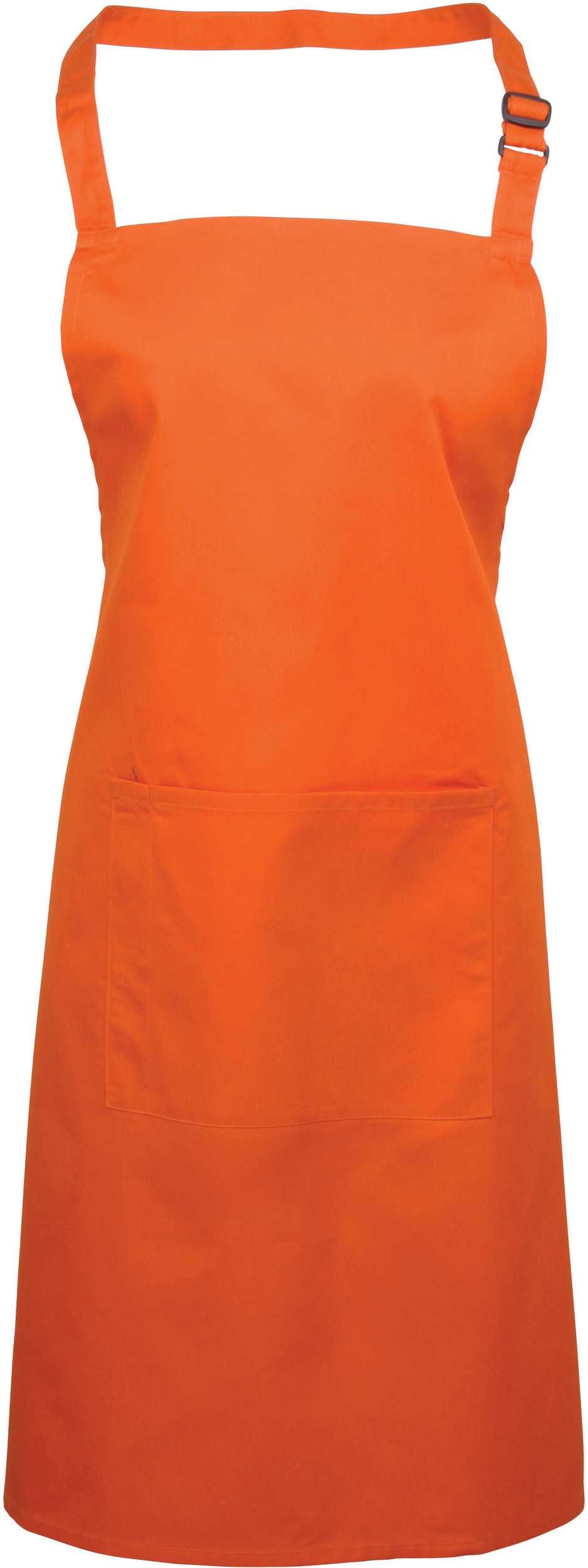 Delantal «Colours» con bolsillo Orange