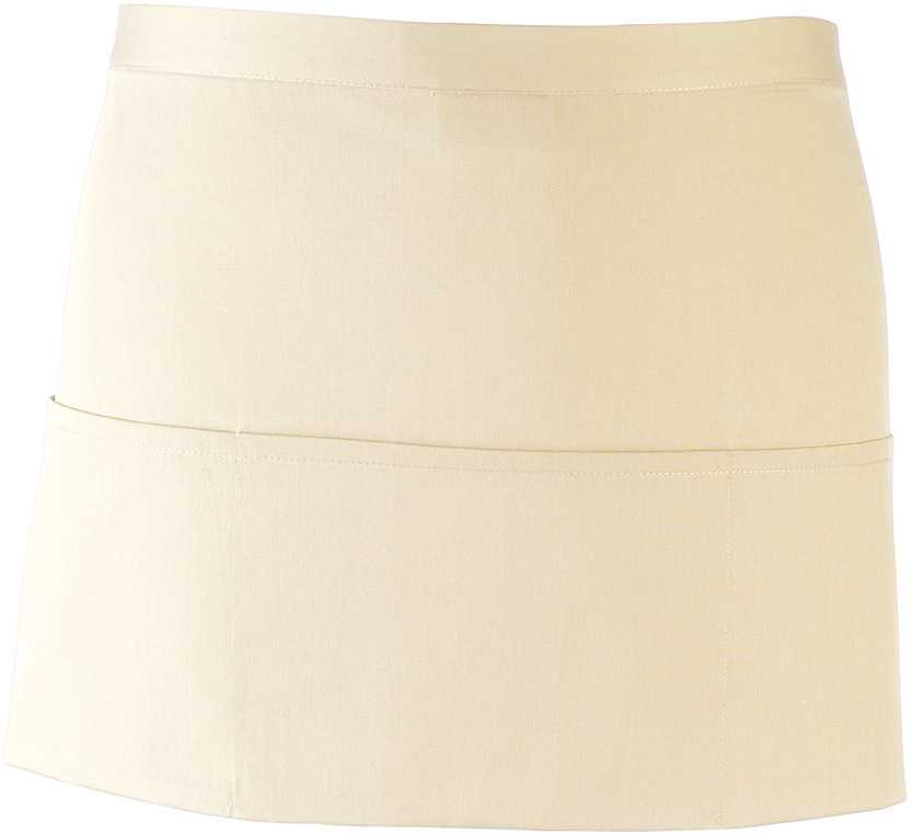 Delantal «Colours» con 3 bolsillos Natural