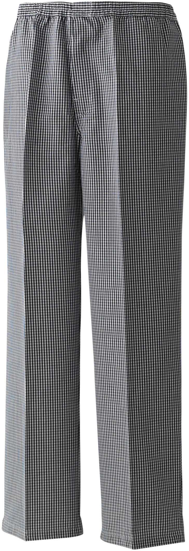 Pantalón de cocina «Pull On» Black / White