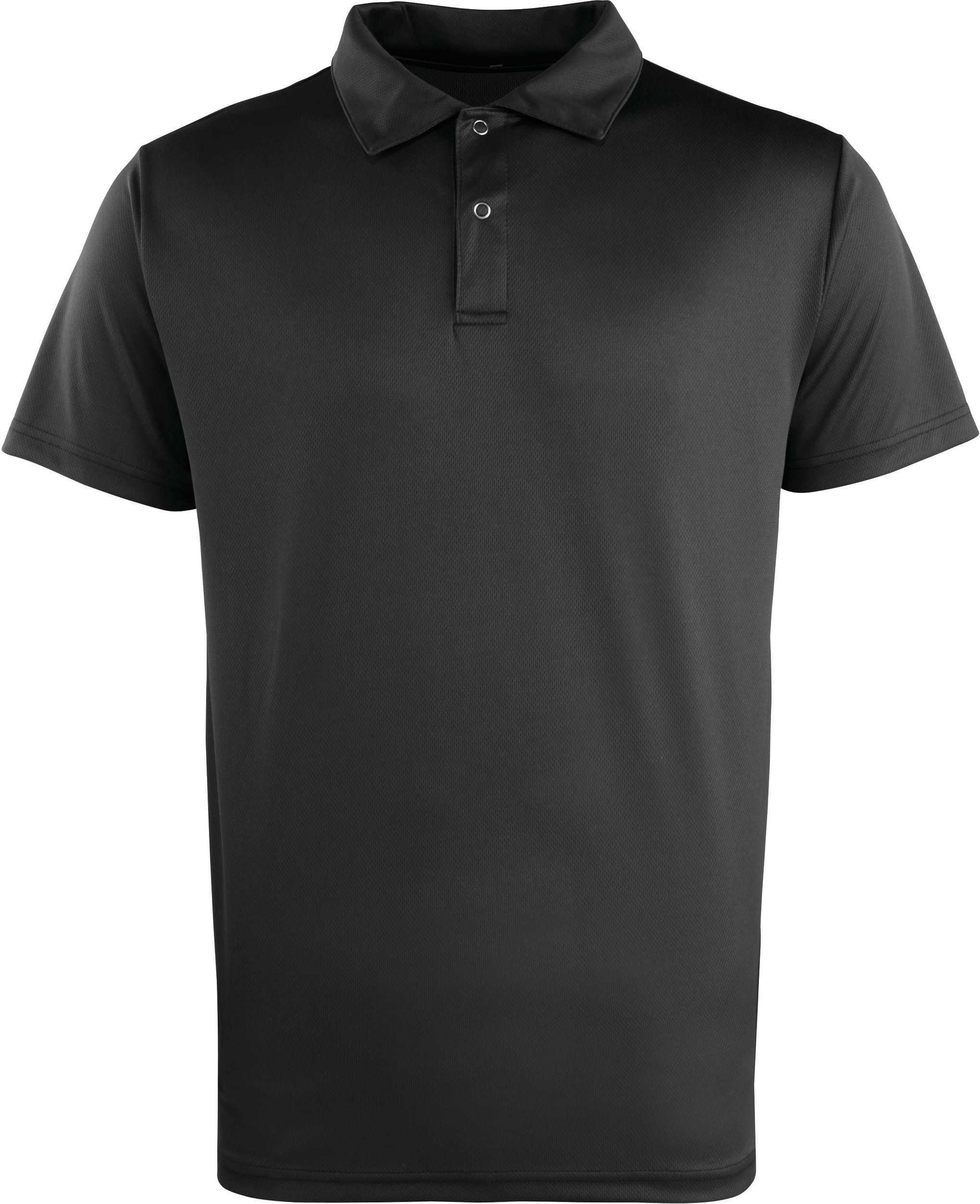 Polo con botón a presión Coolchecker Black