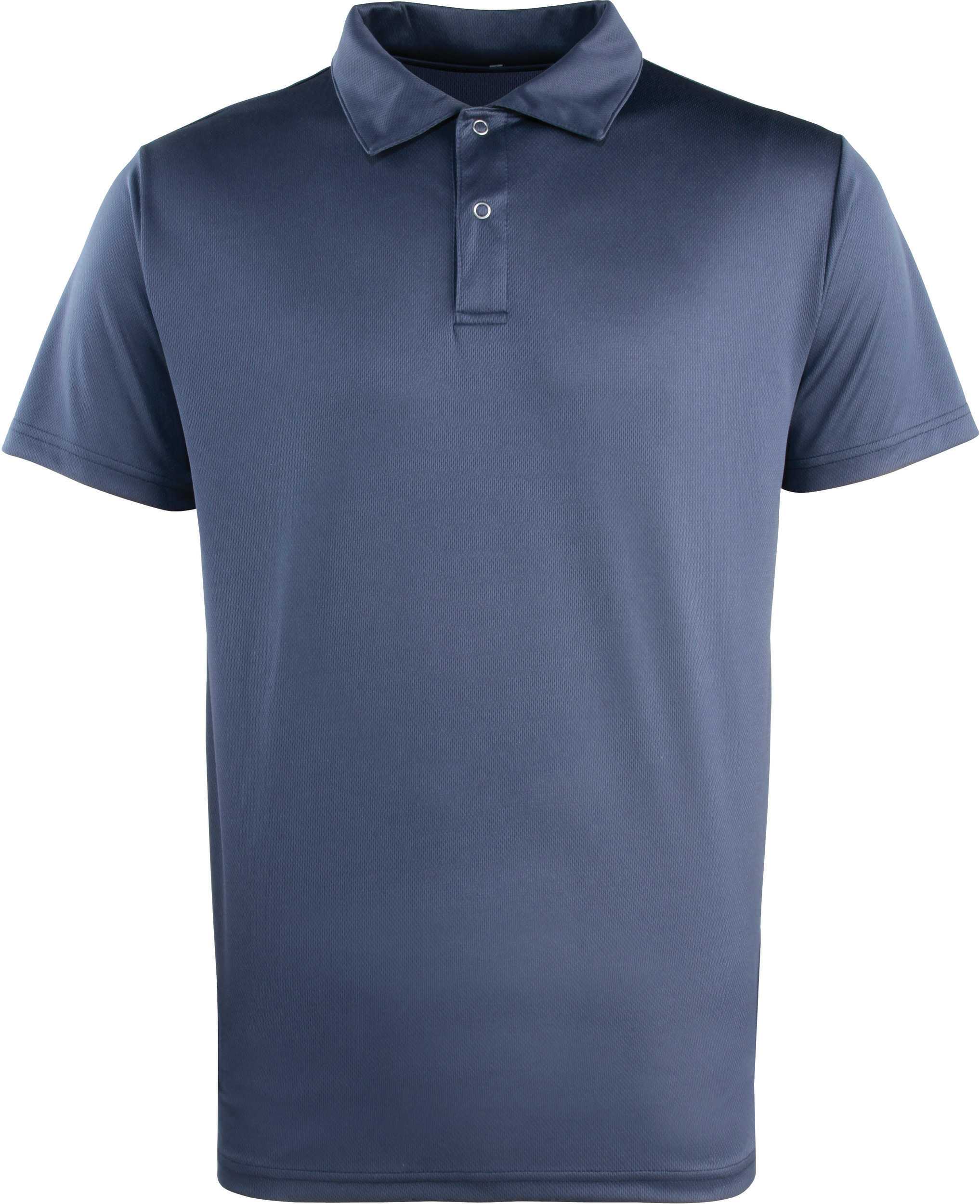 Polo con botón a presión Coolchecker Navy