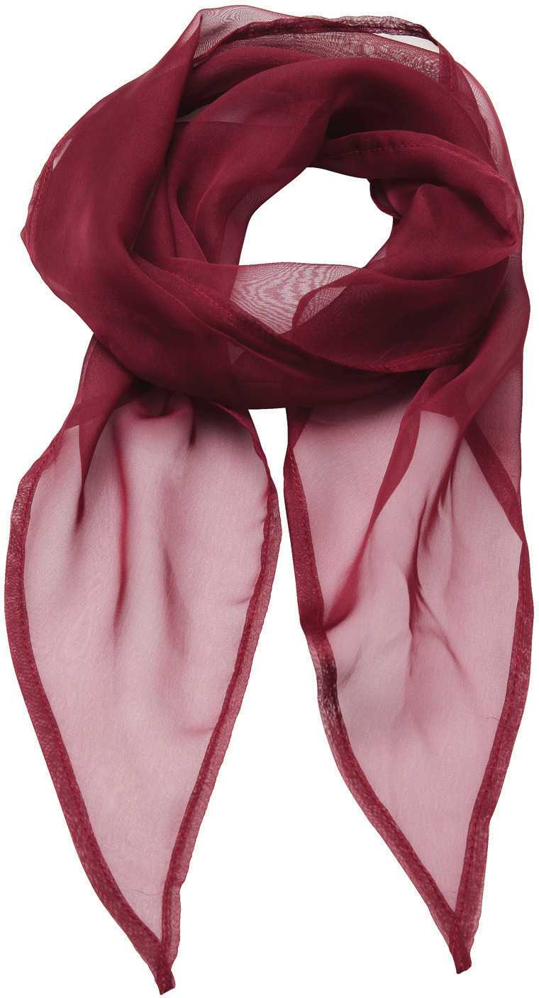Pañuelo de muselina Burgundy
