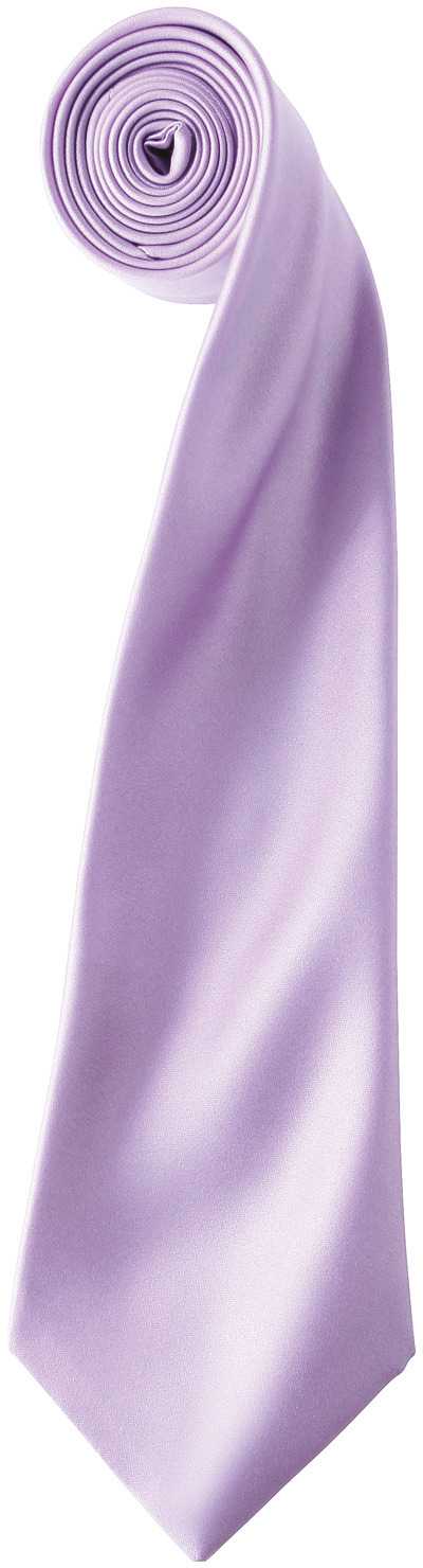 Corbata "Colours" de satén Lilac