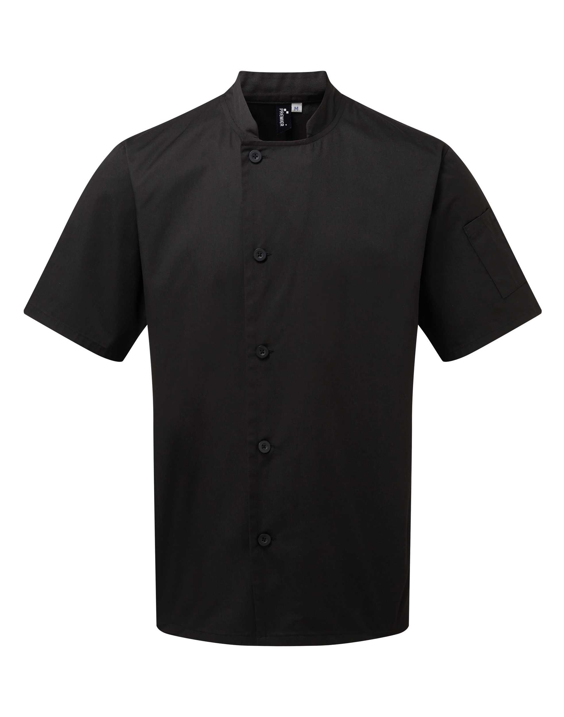 Chaqueta de chef «Essential» de manga corta Black