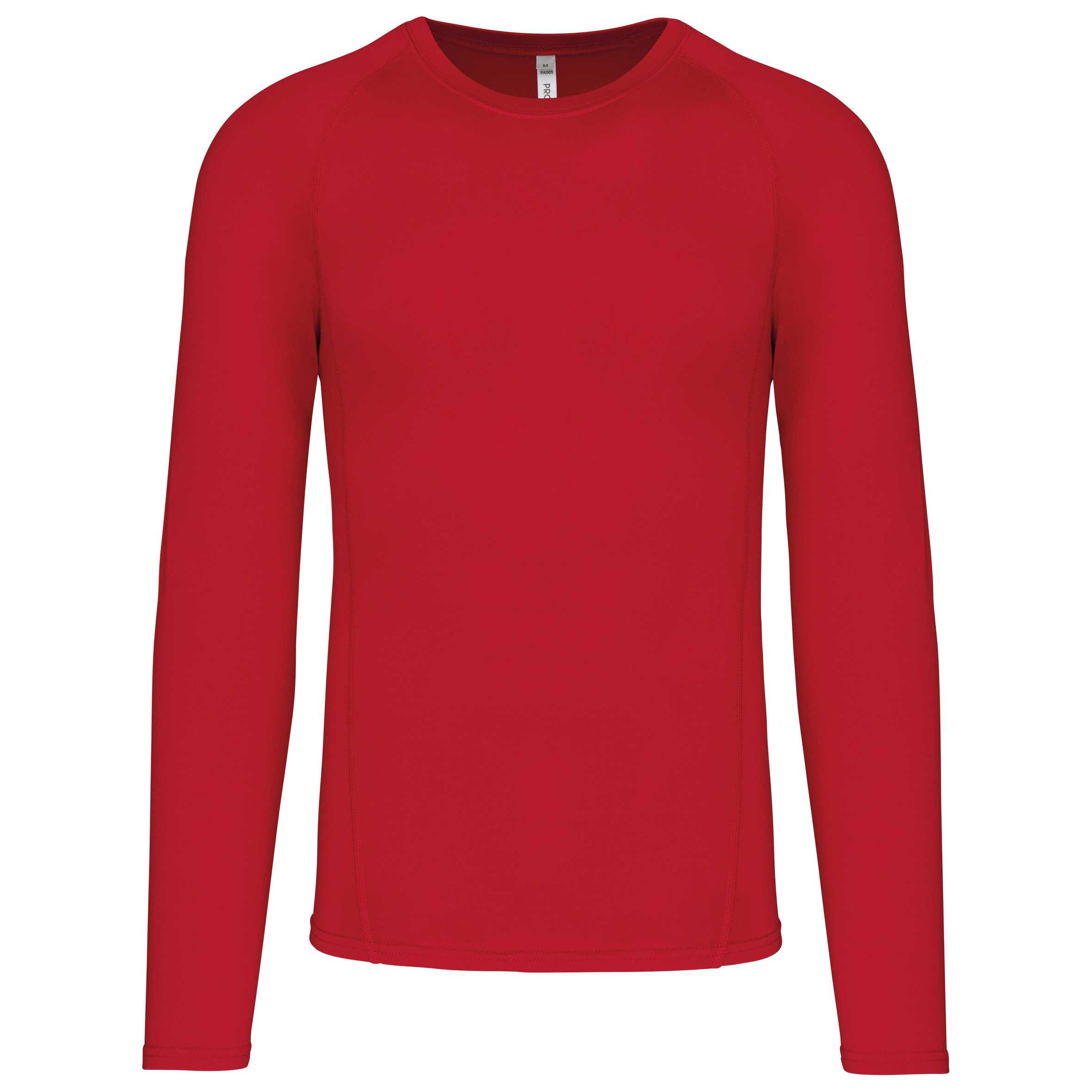 Camiseta segundo piel manga larga Sporty Red