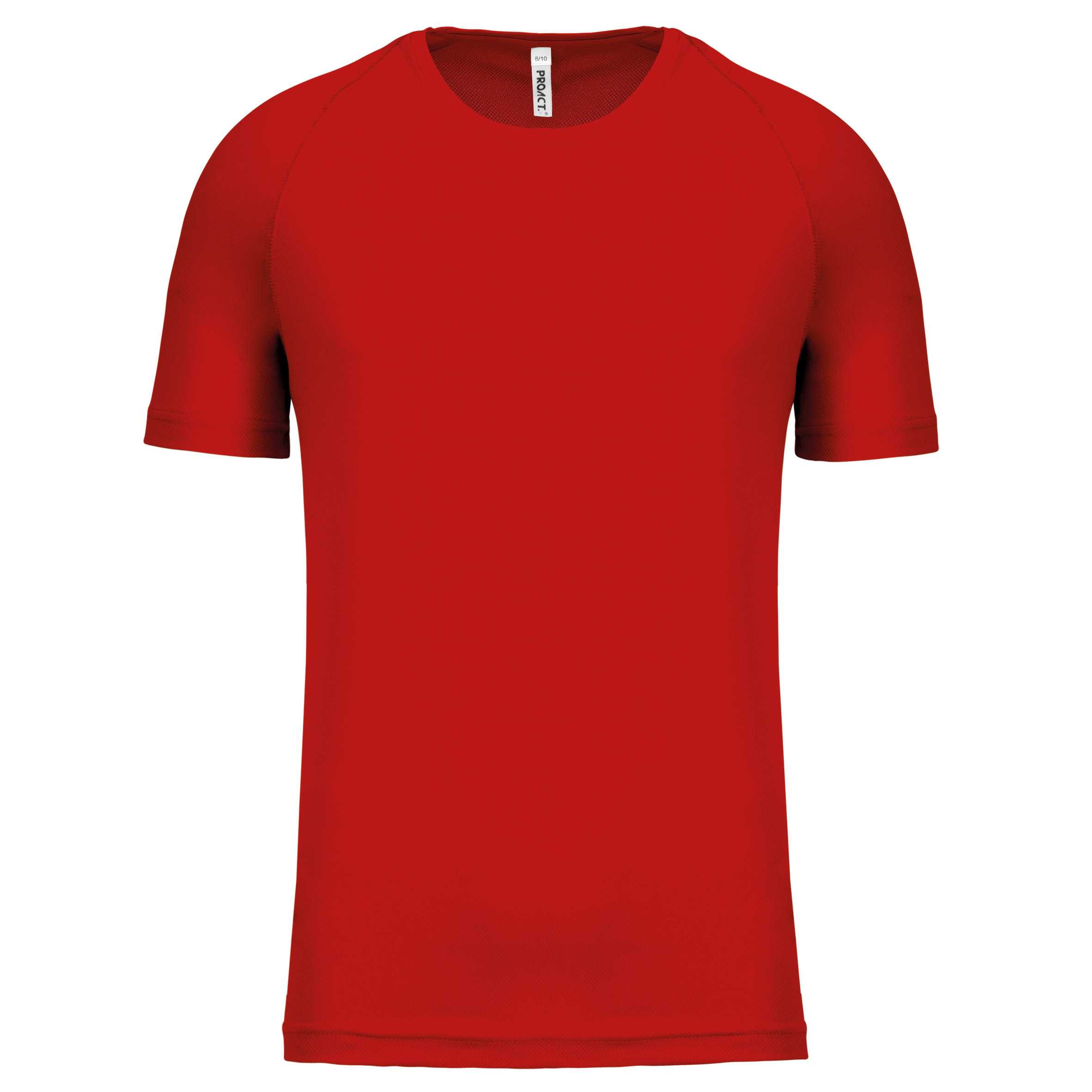 Camiseta de deporte manga corta niños Red