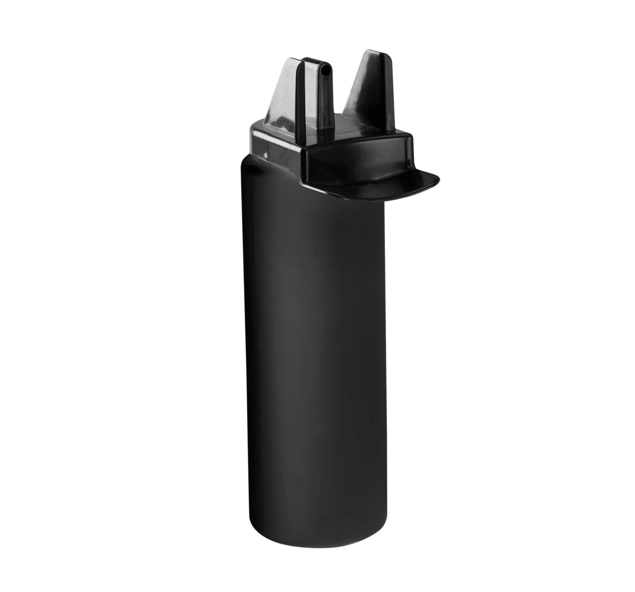 Botella de deporte con tapón higiénico 1000 ml Black